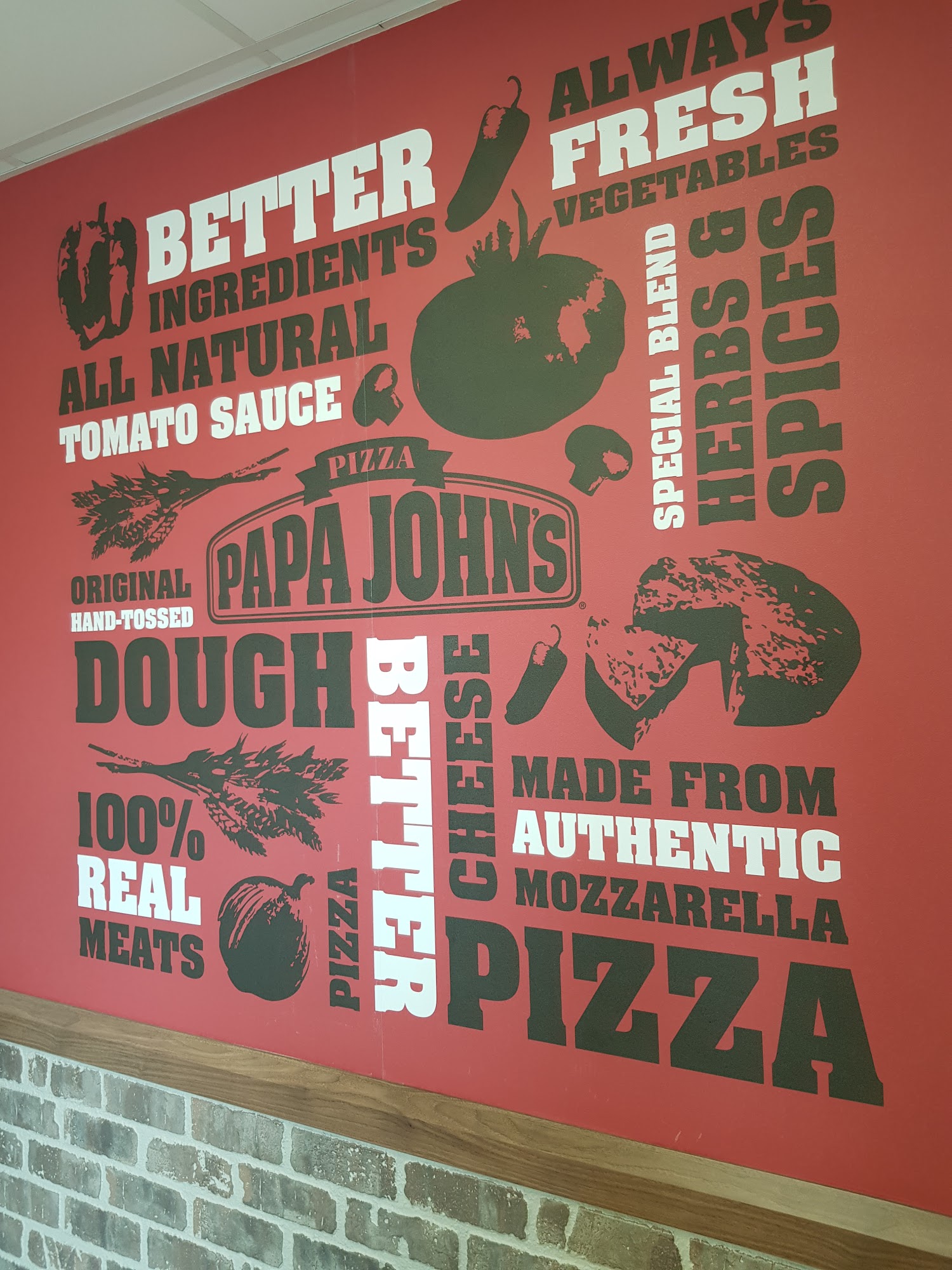 Papa Johns Pizza Menu