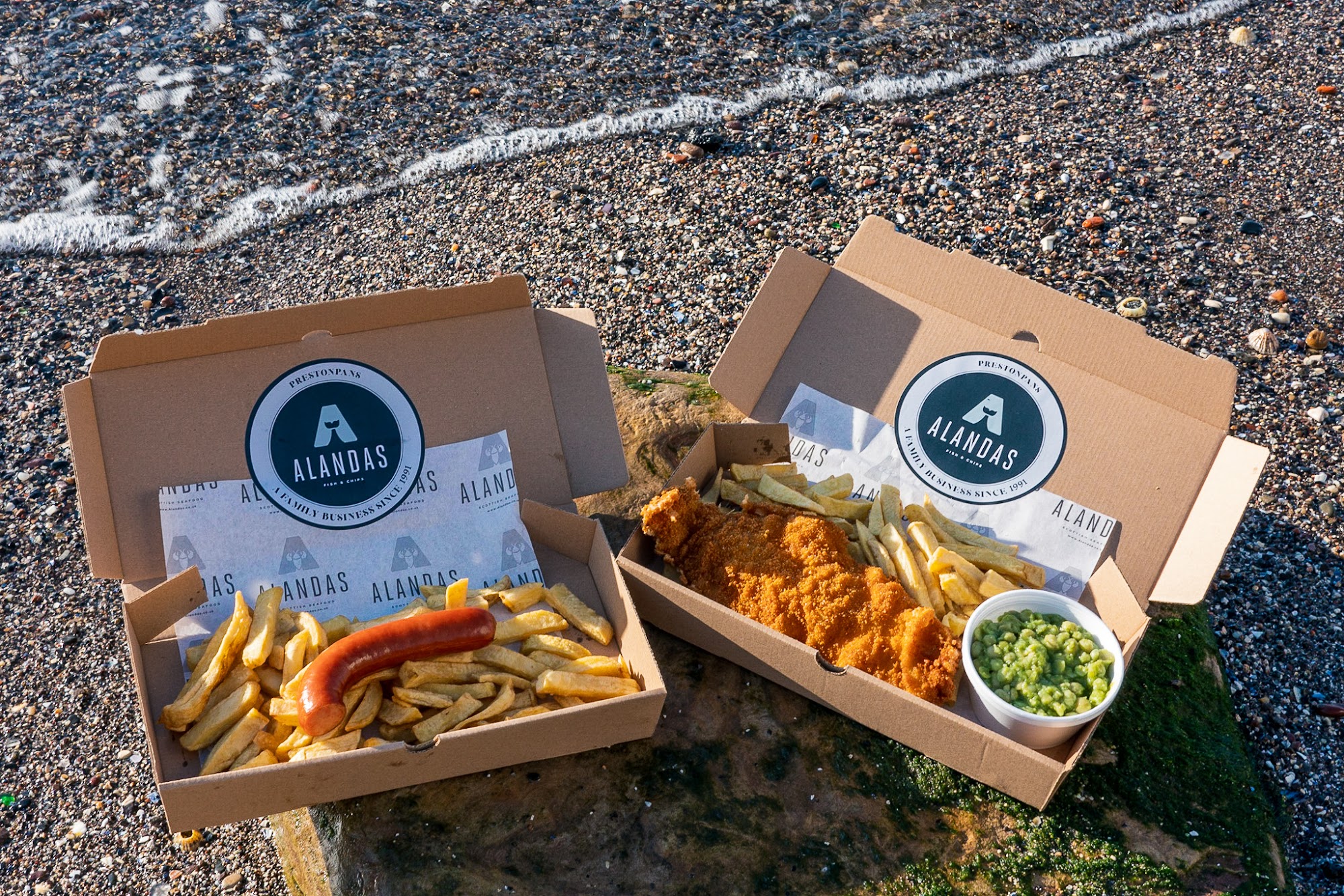 Alandas Fish & Chip Shop 252 High St, Prestonpans
