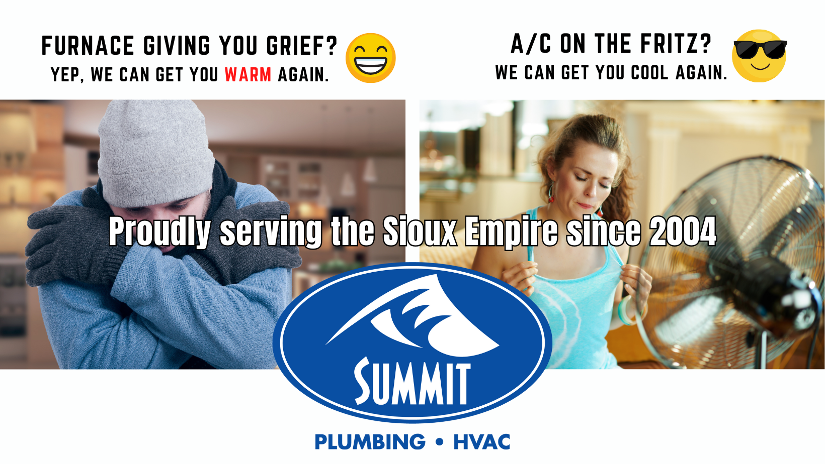 Summit Plumbing, Inc. 47392 272nd St, Harrisburg South Dakota 57032