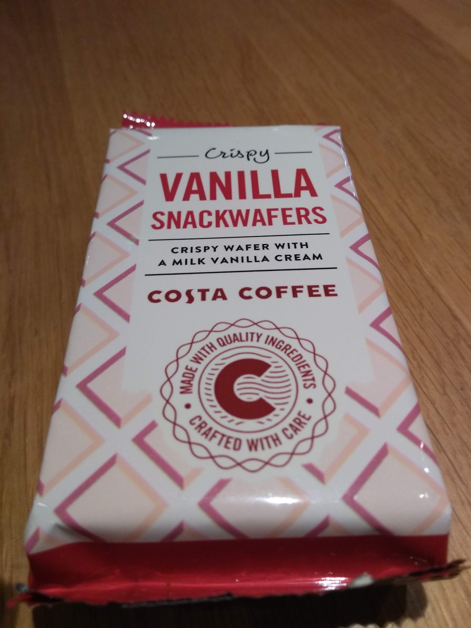 Costa Coffee Menu