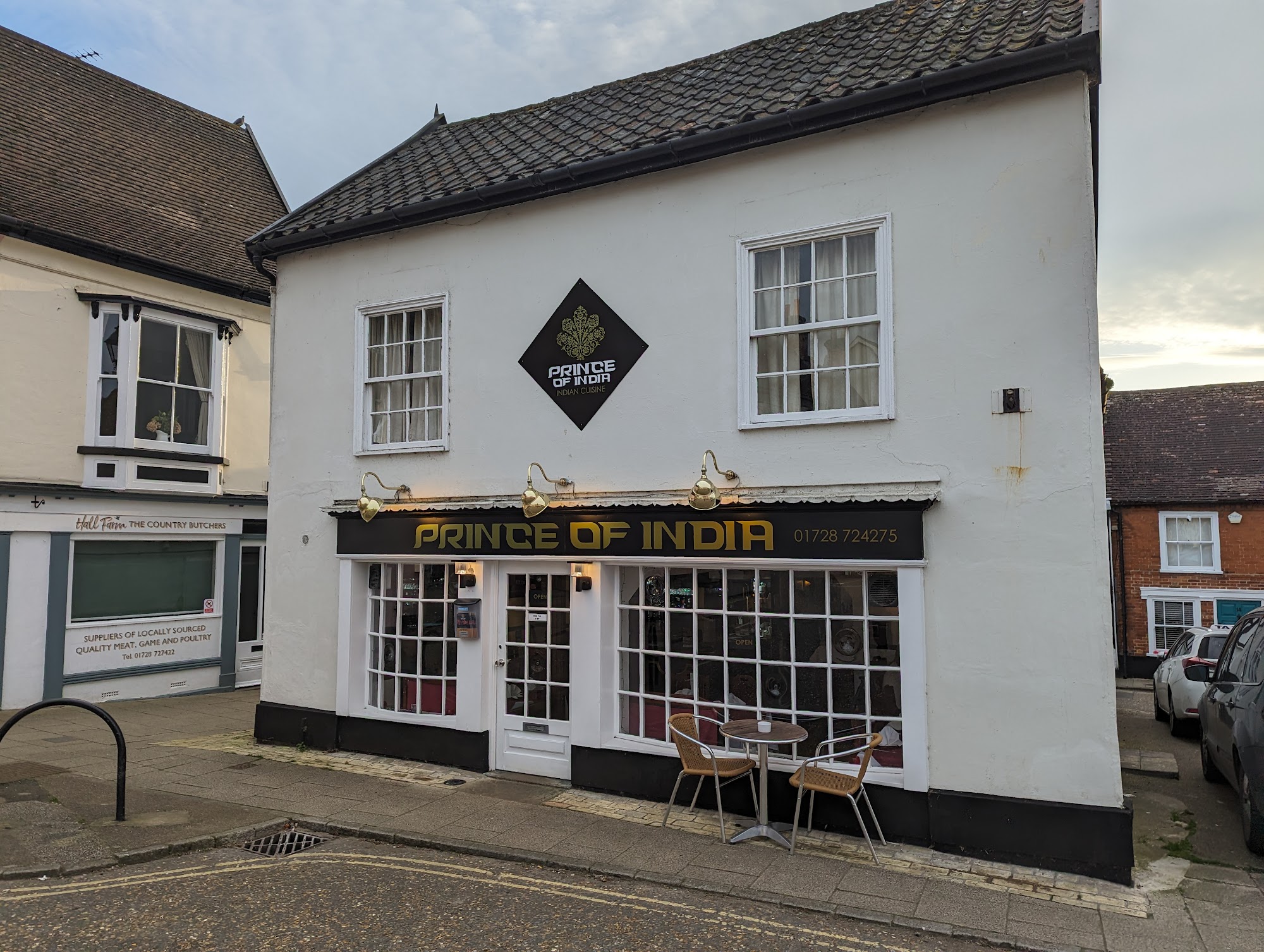 The Prince of India 18 Market Hill, Framlingham, Woodbridge