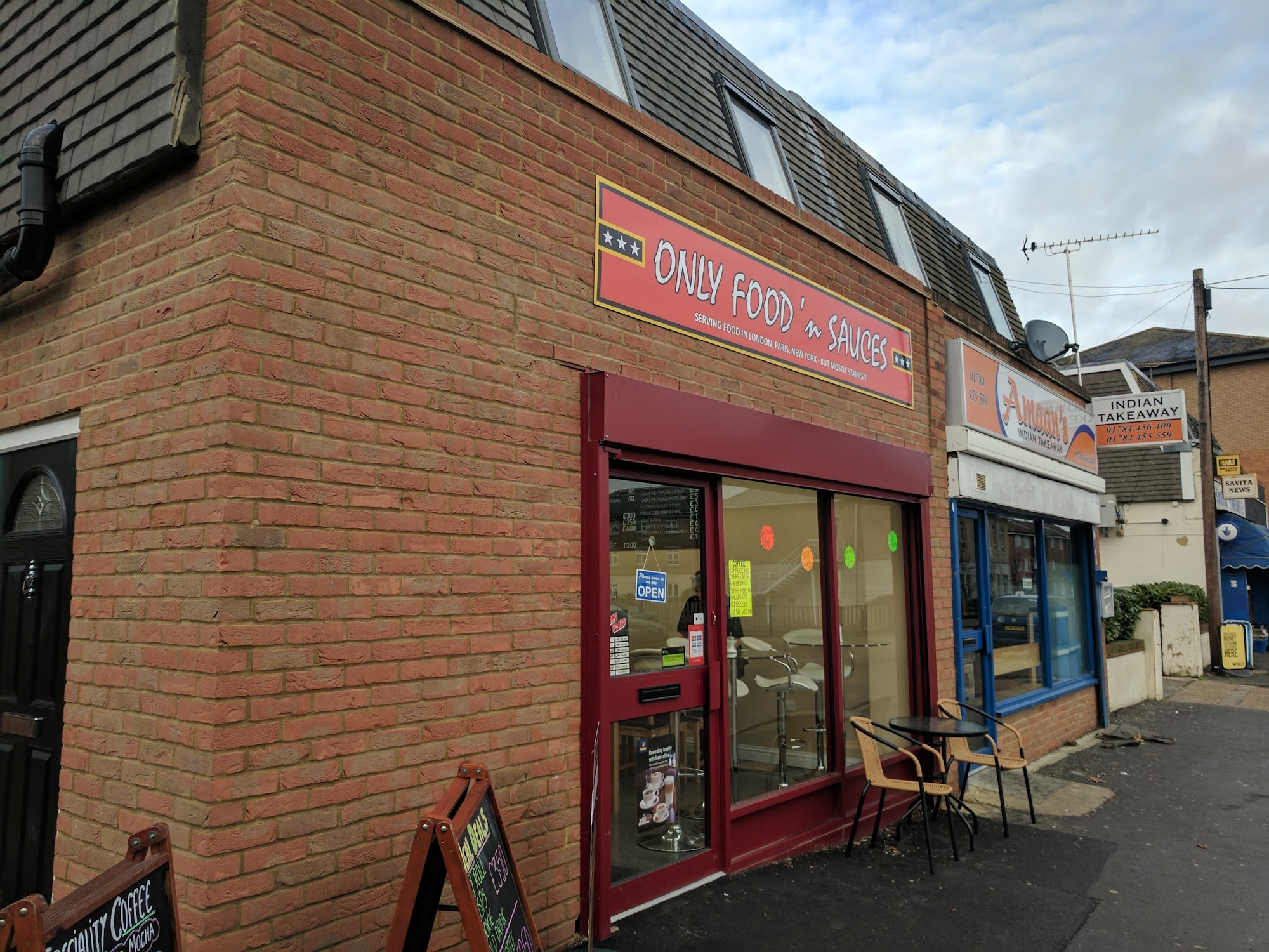 Amaans Indian Takeaway 3 Station Approach, Staines