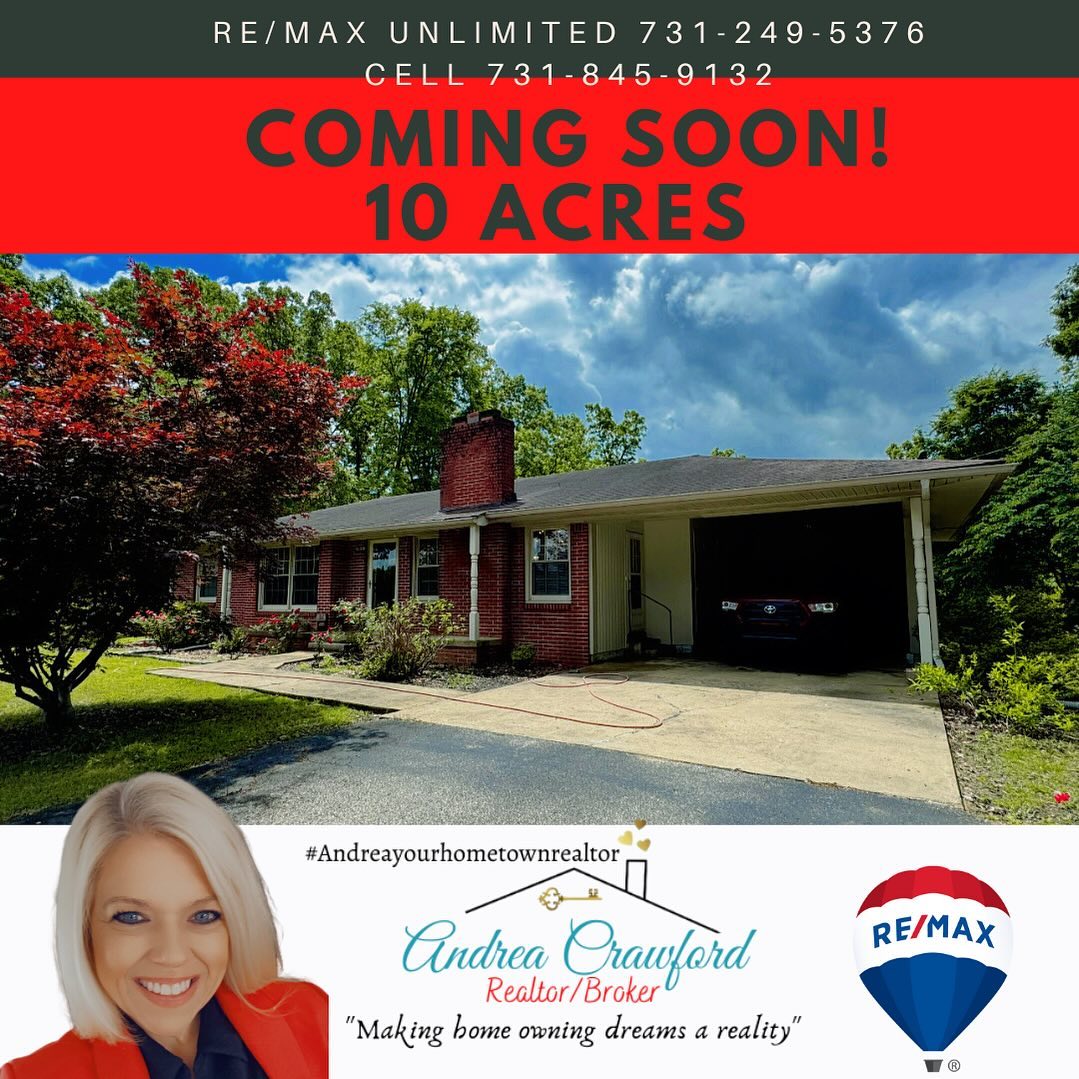 Andrea Crawford, RE/MAX Unlimited 10850 US-412, Lexington Tennessee 38351