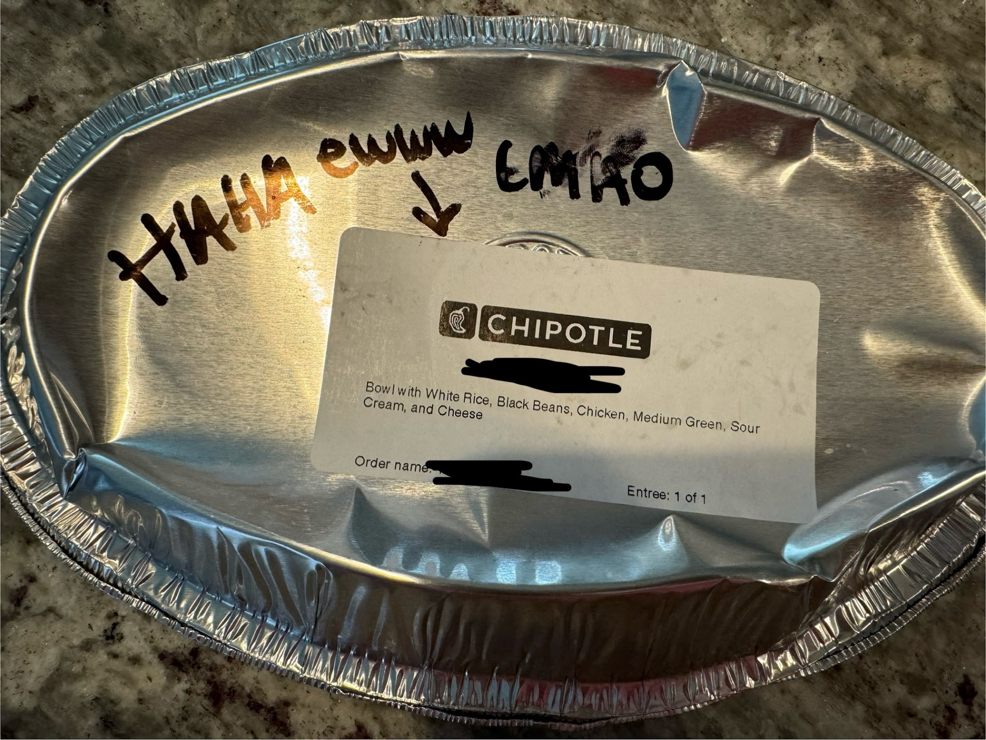 Chipotle Mexican Grill Menu