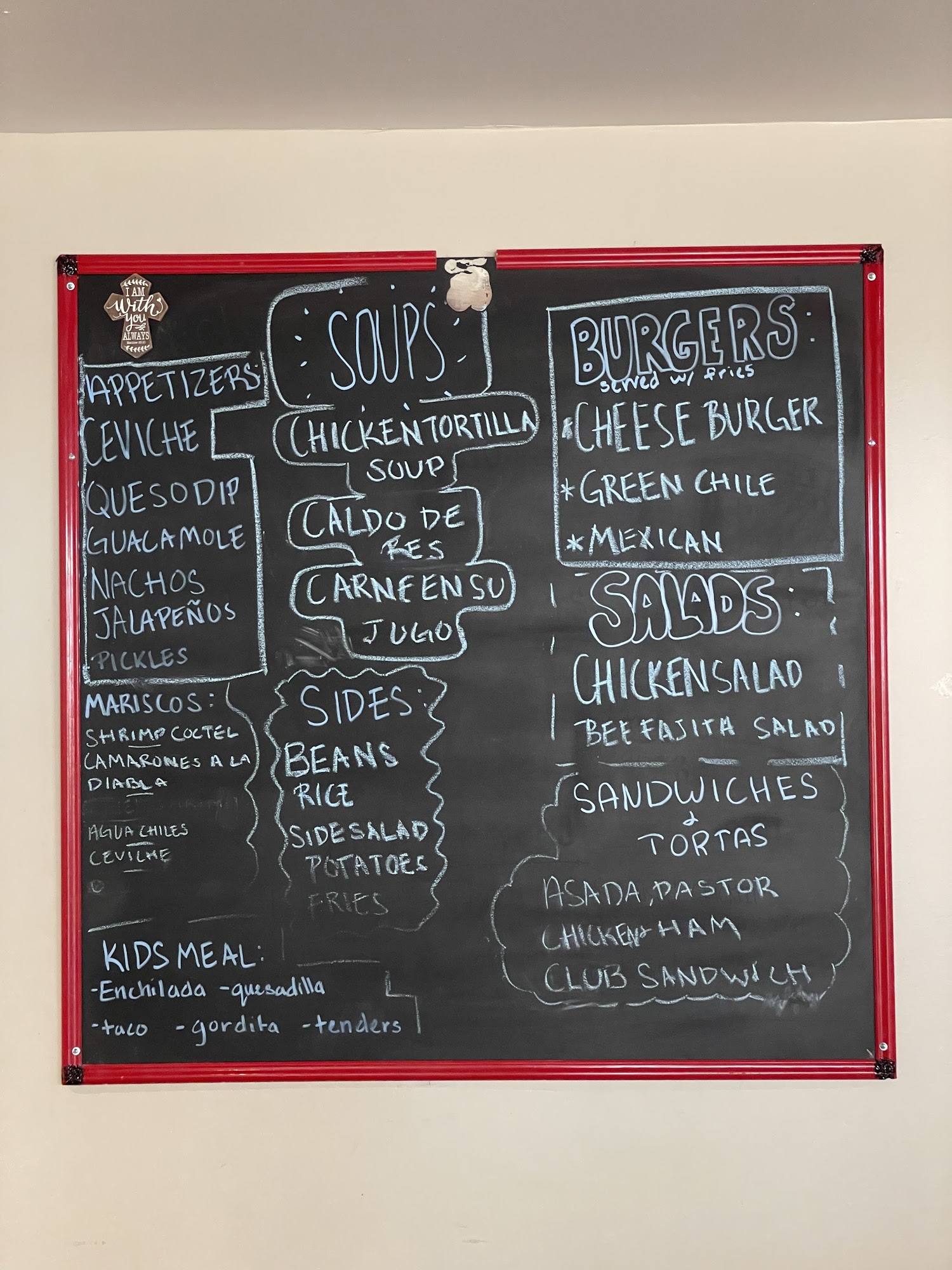 Los Picuchos Menu