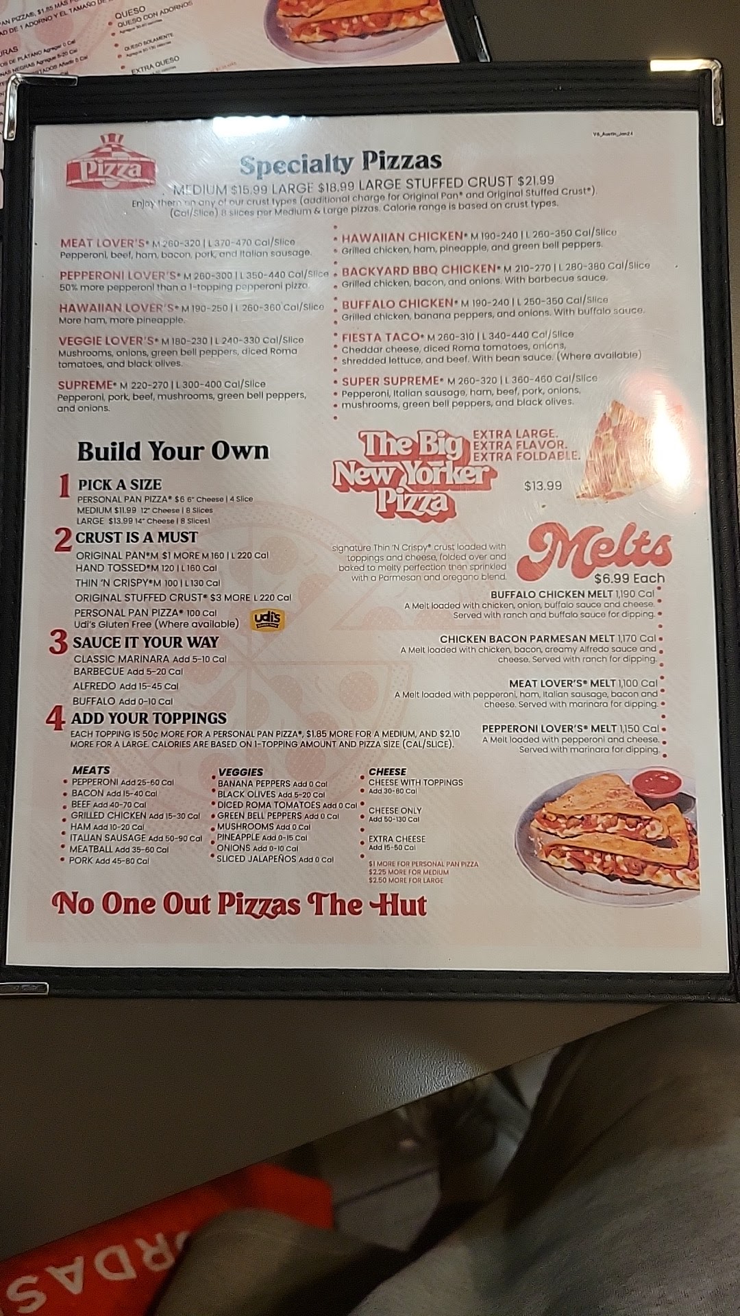 Wing Street Menu