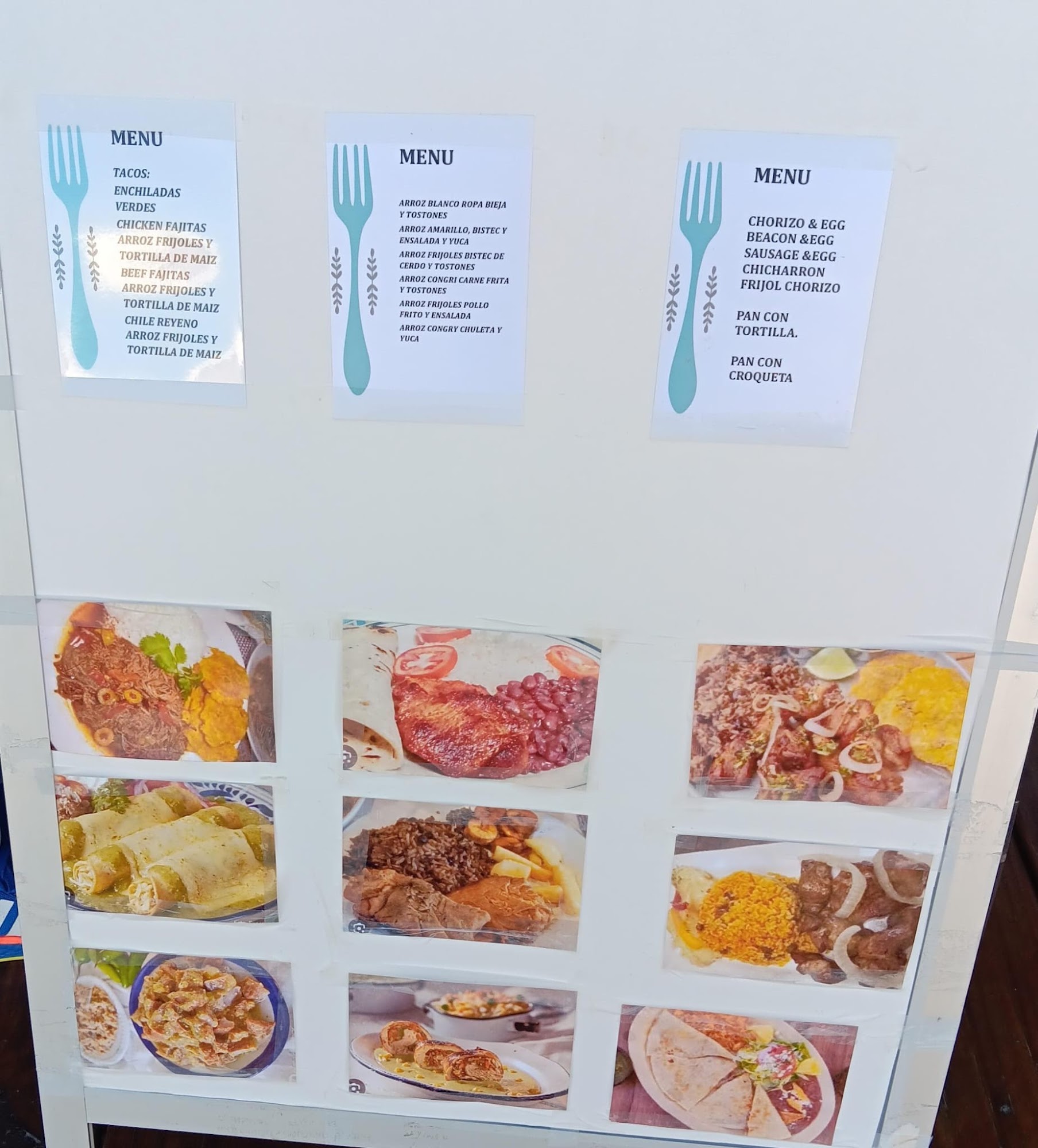 El pinareño comida mixta Menu