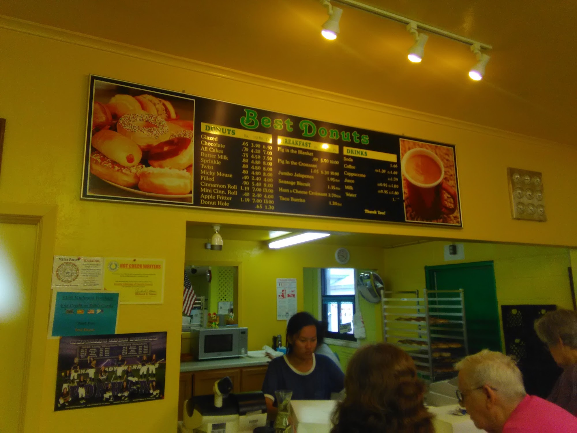 Best Donuts Menu
