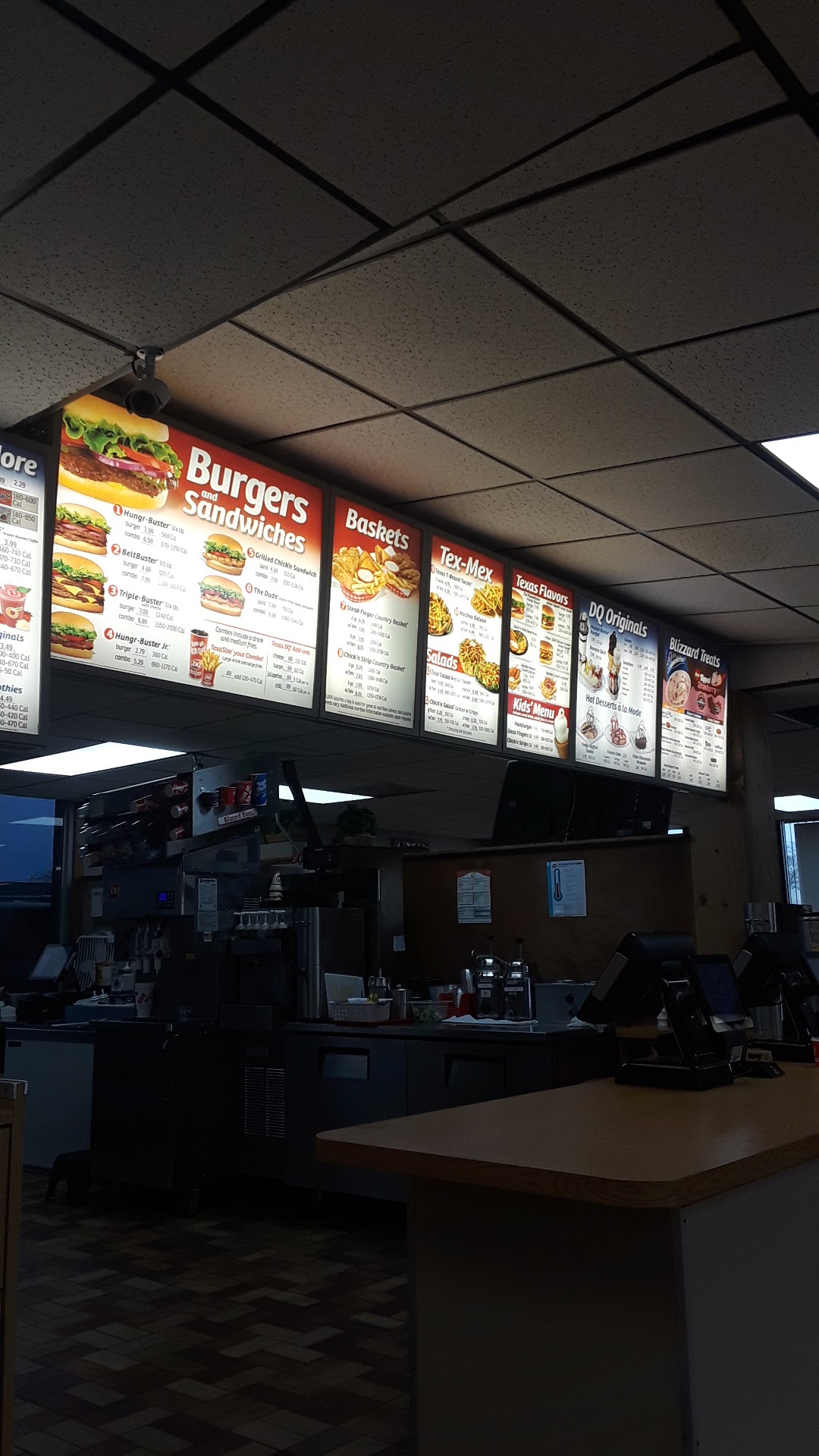Dairy Queen Menu