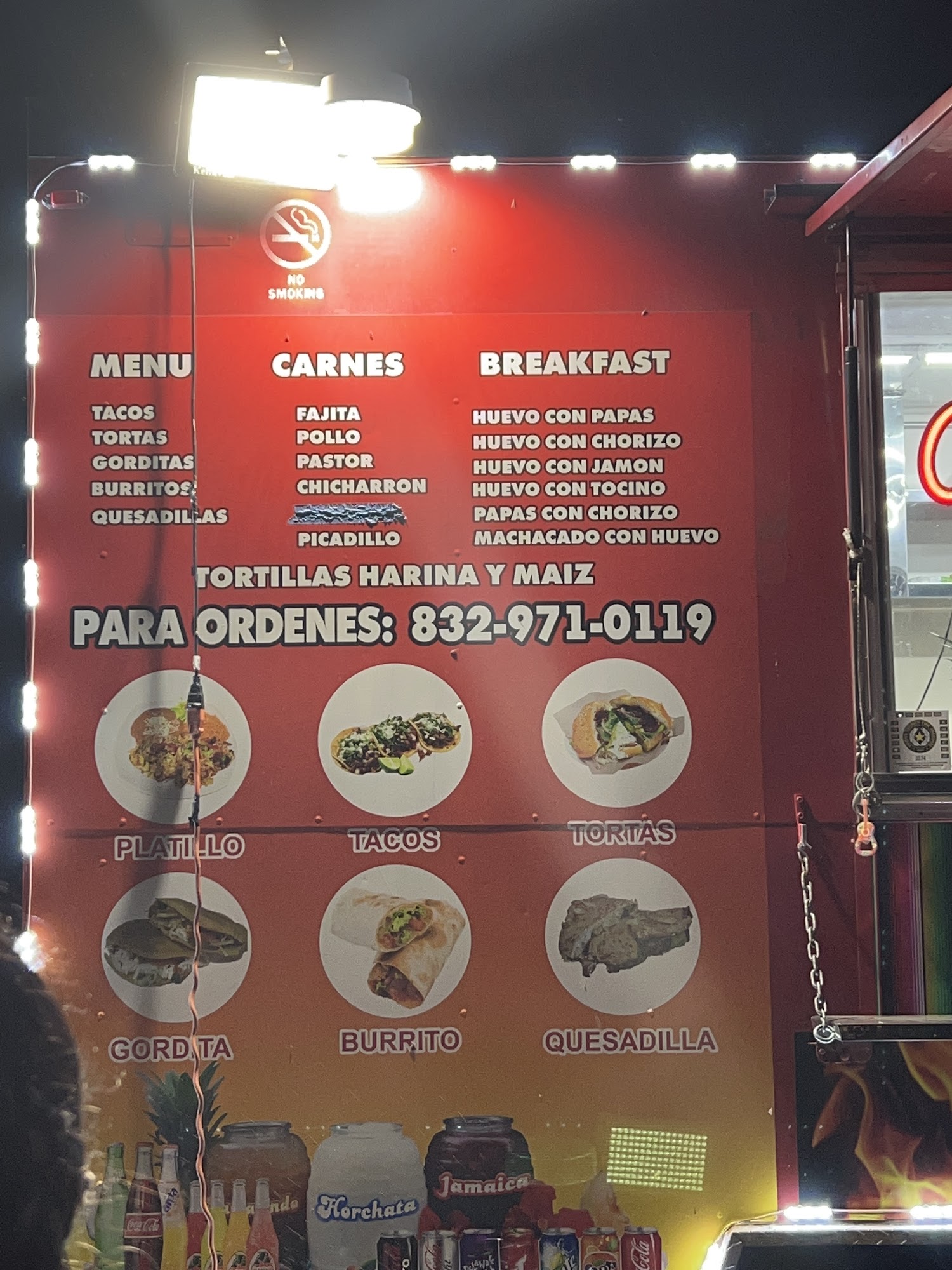 Taqueria Lucy Menu