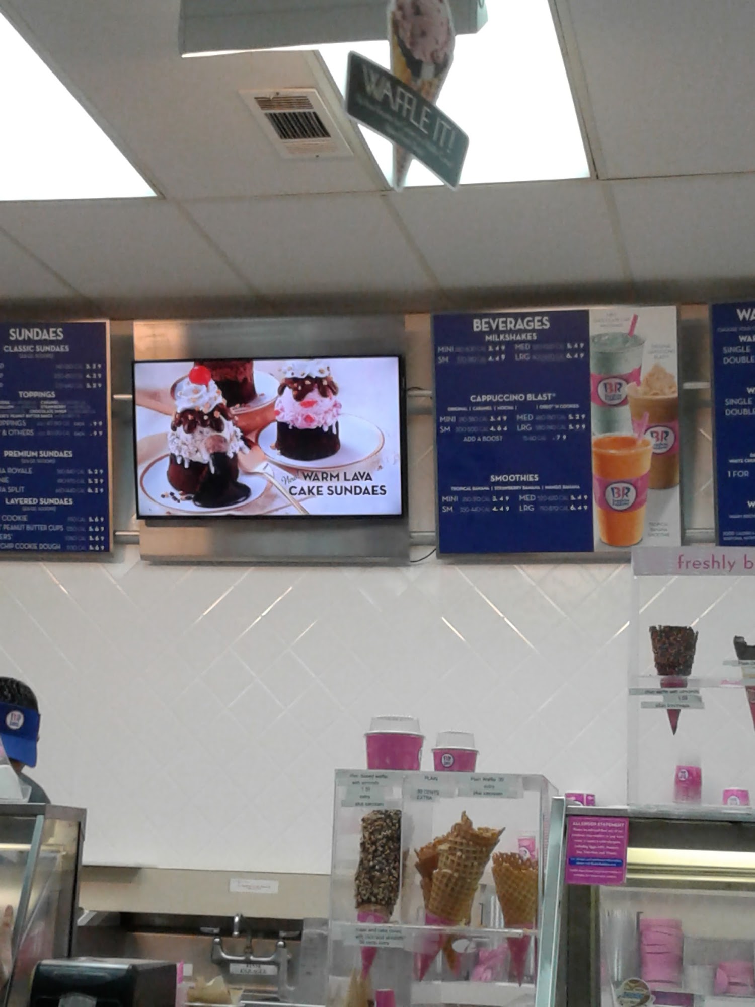 Baskin-Robbins Menu