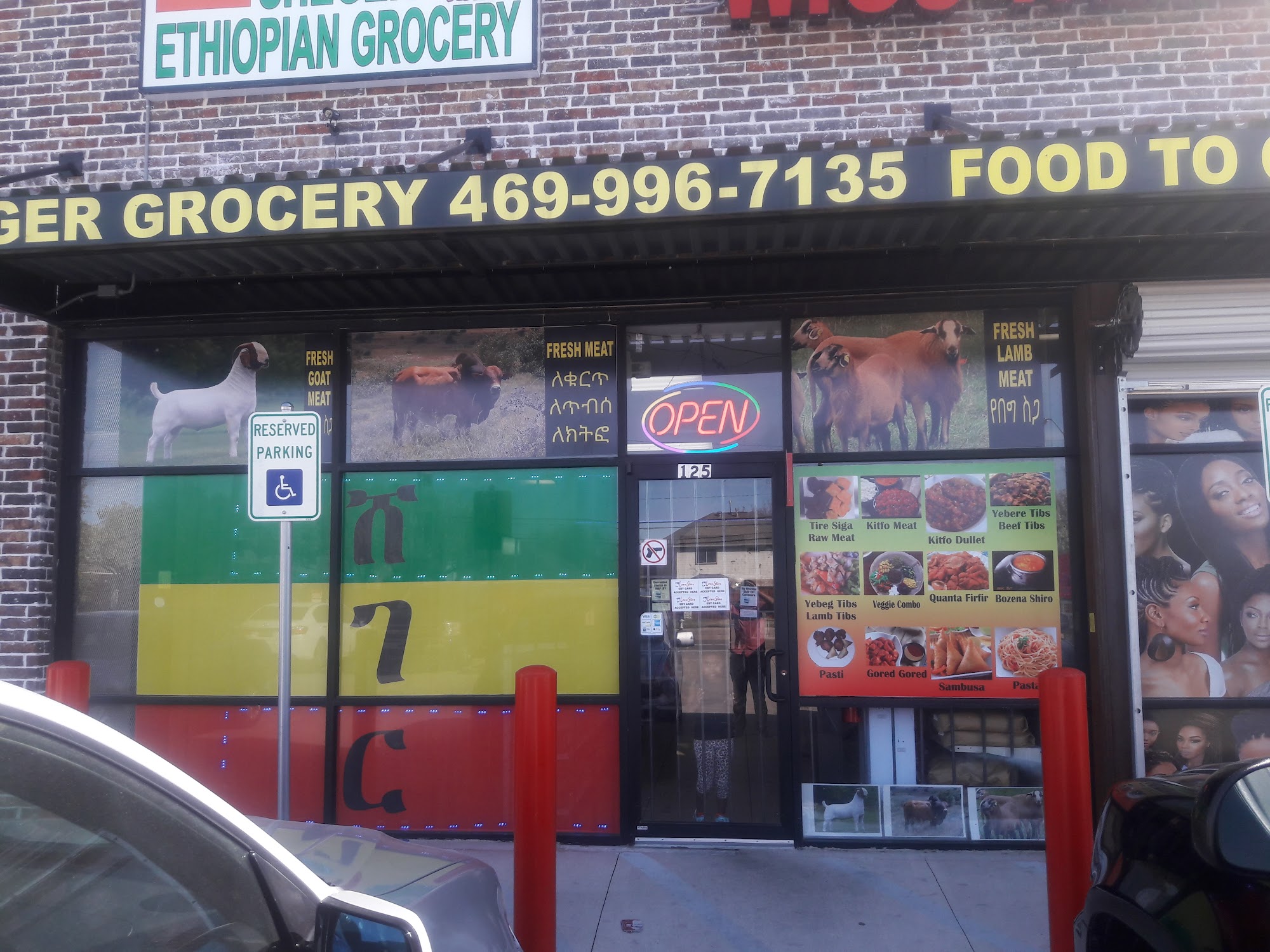 Sheger Ethiopian Grocery ,Ethiopian Food to Go Menu