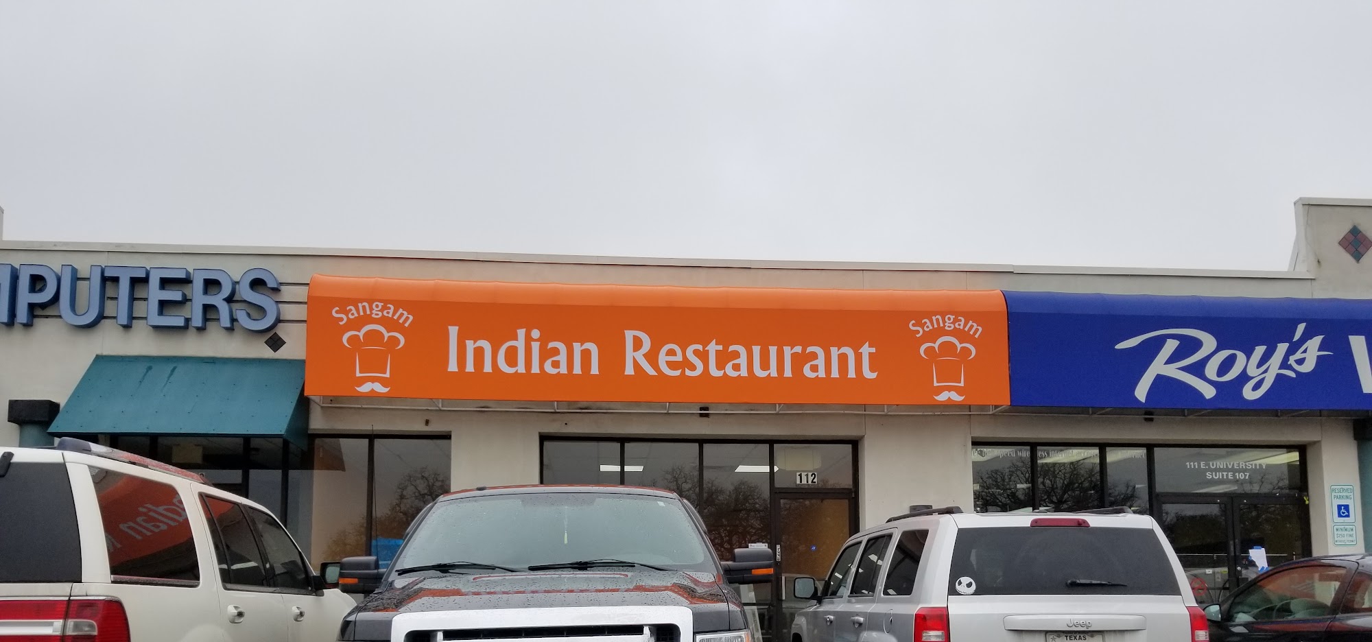 Sangam Indian Restaurant 111 E University Dr #112, Denton, TX 76209