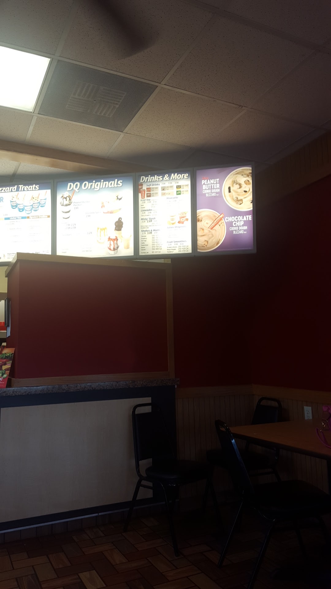 Dairy Queen Menu