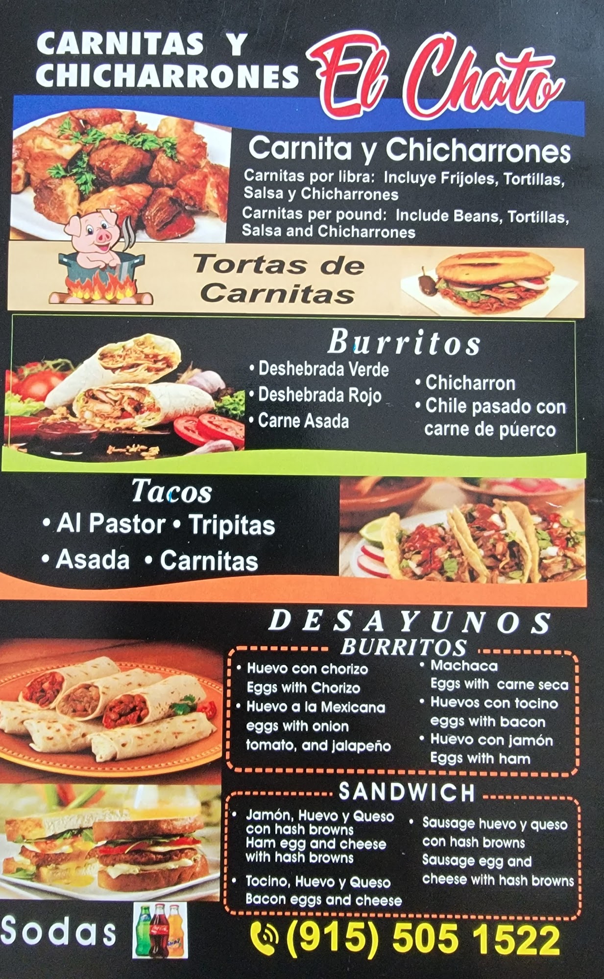 Carnitas y Chicharrones 