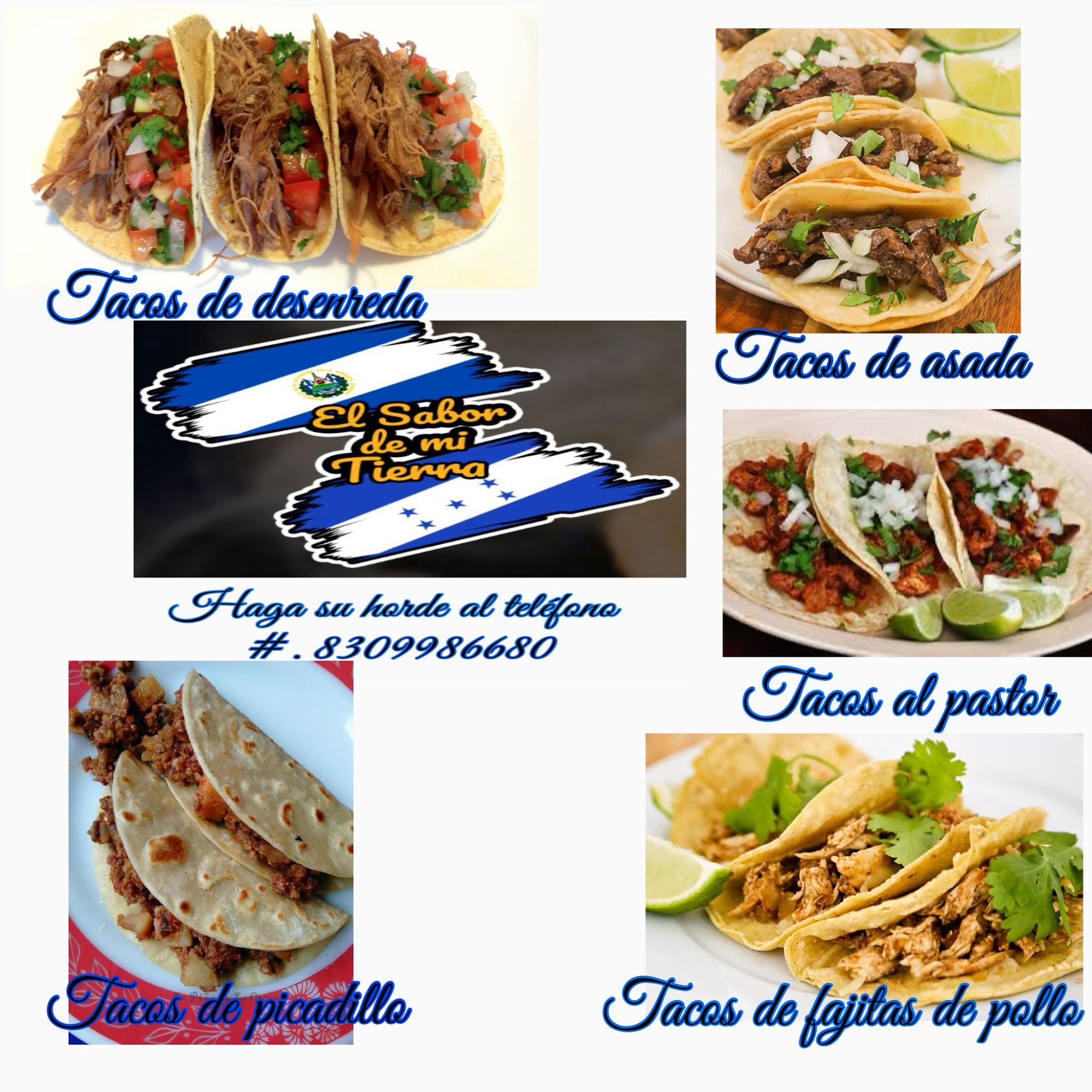 El Sabor De Mi Tierra Menu