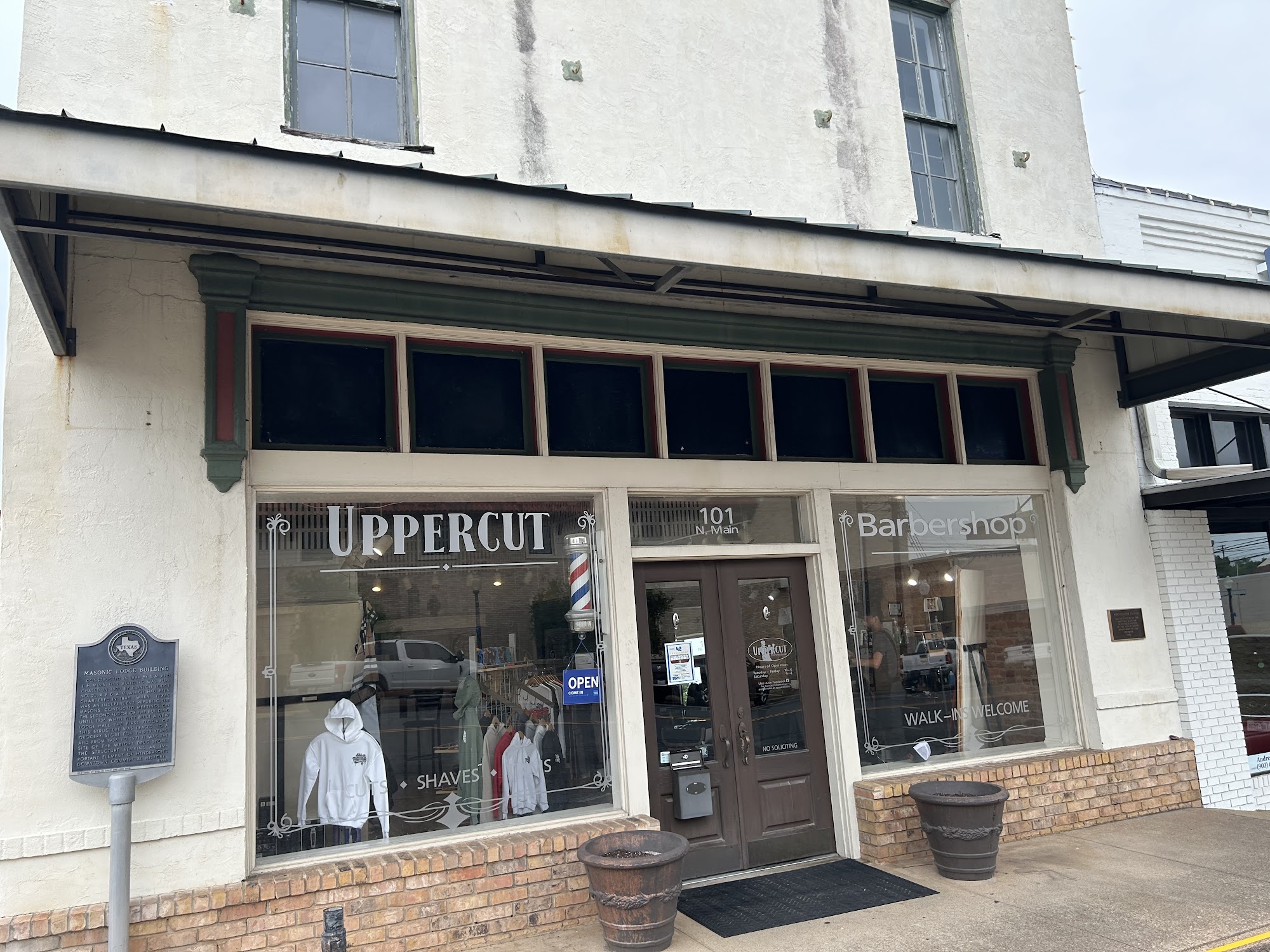 Uppercut Barbershop 101 N Main St, Henderson Texas 75652