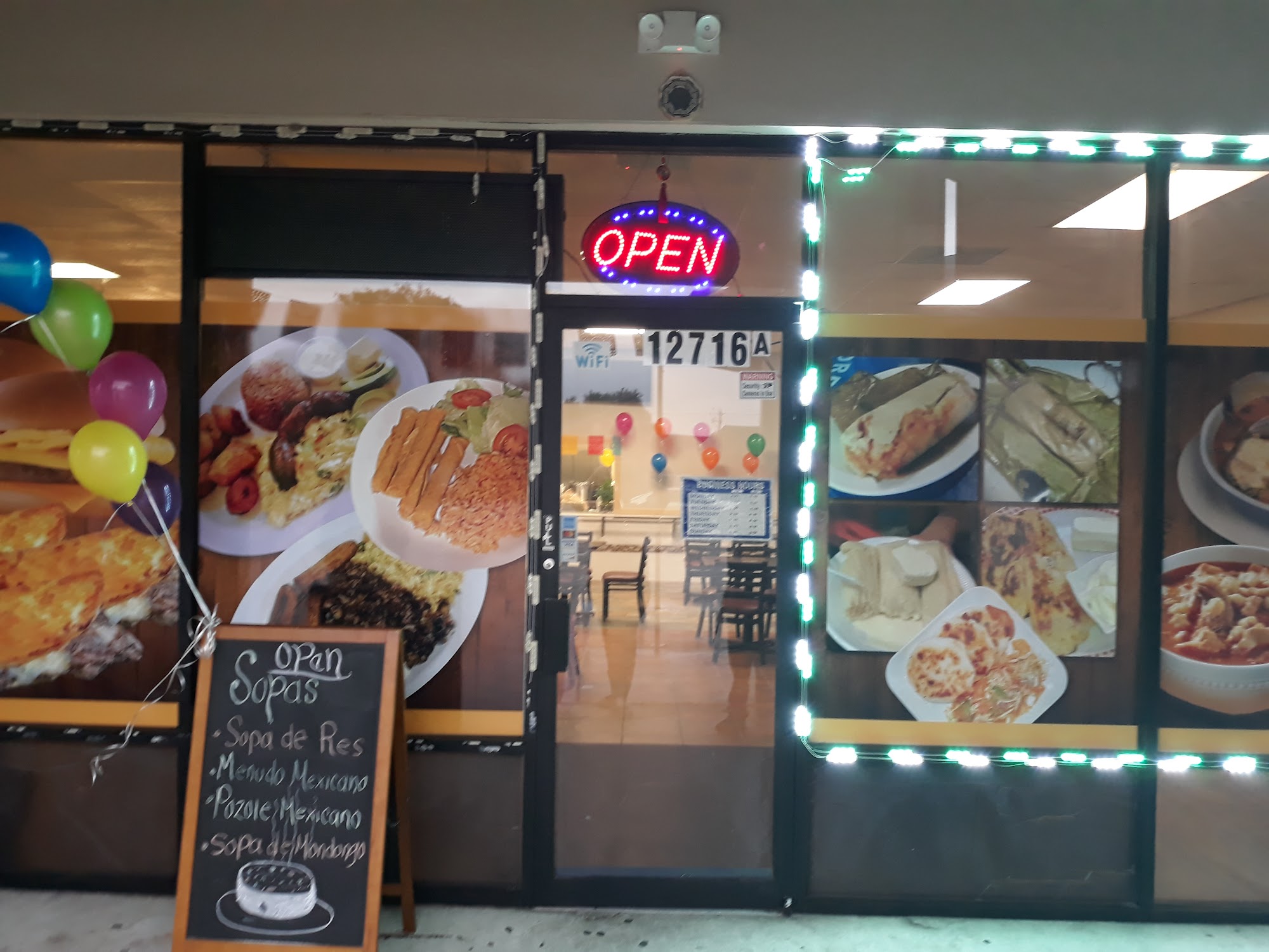 El Antojito Latinos Menu