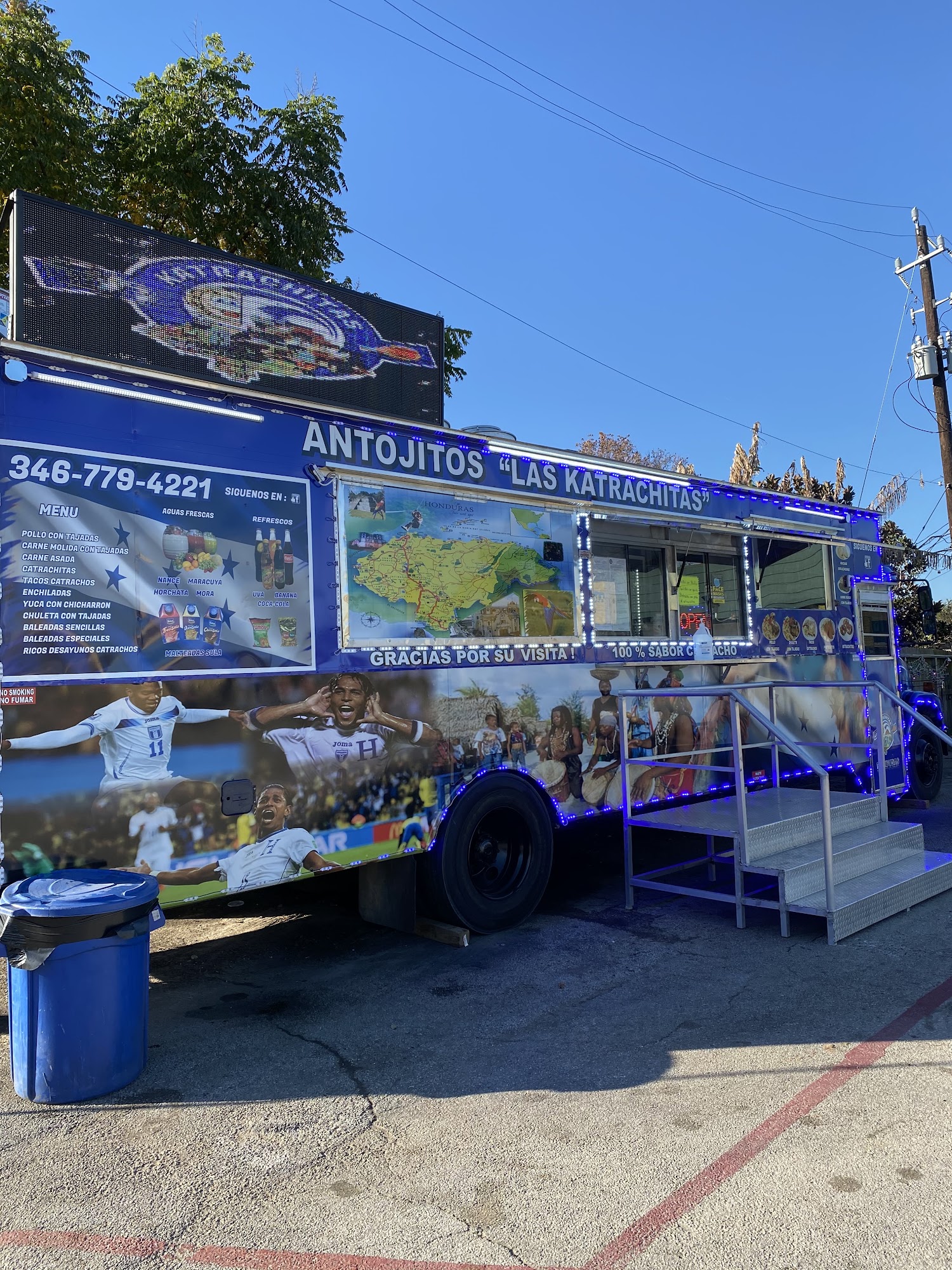 Comida Típica Hondureña Las Katrachitas Menu