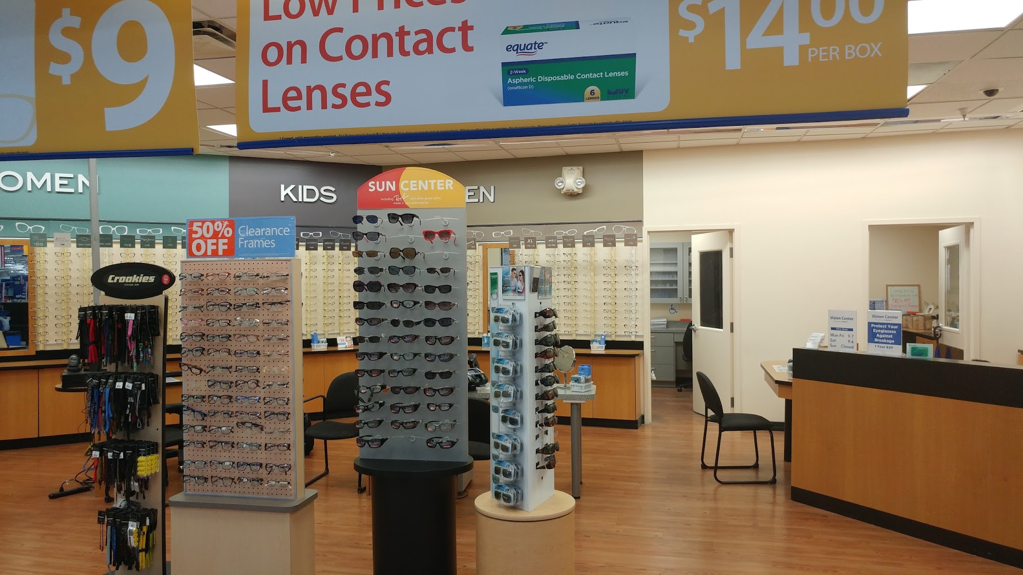Walmart Vision & Glasses 6410 I-45, La Marque Texas 77568