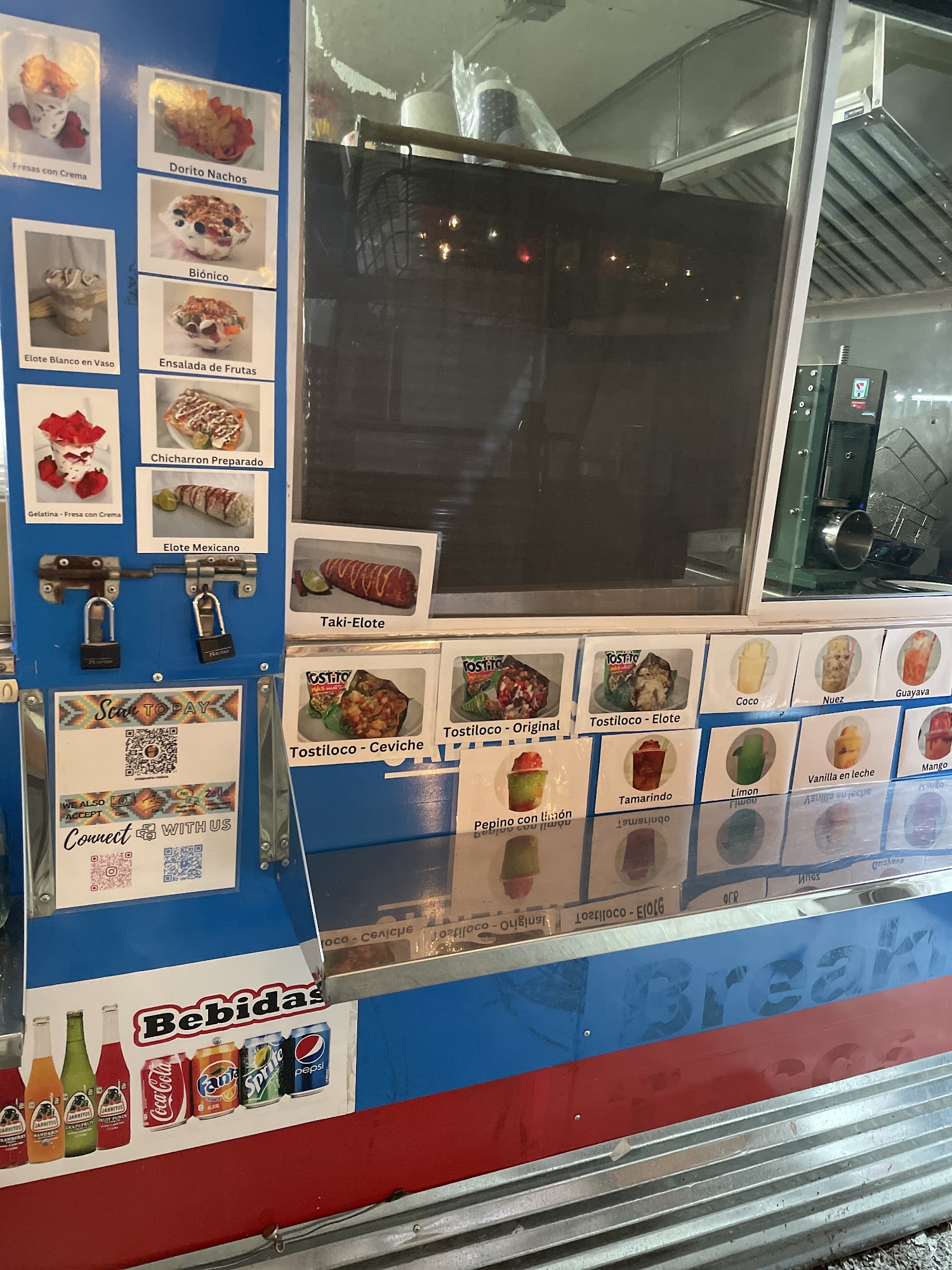 Raspas Nayarit Menu