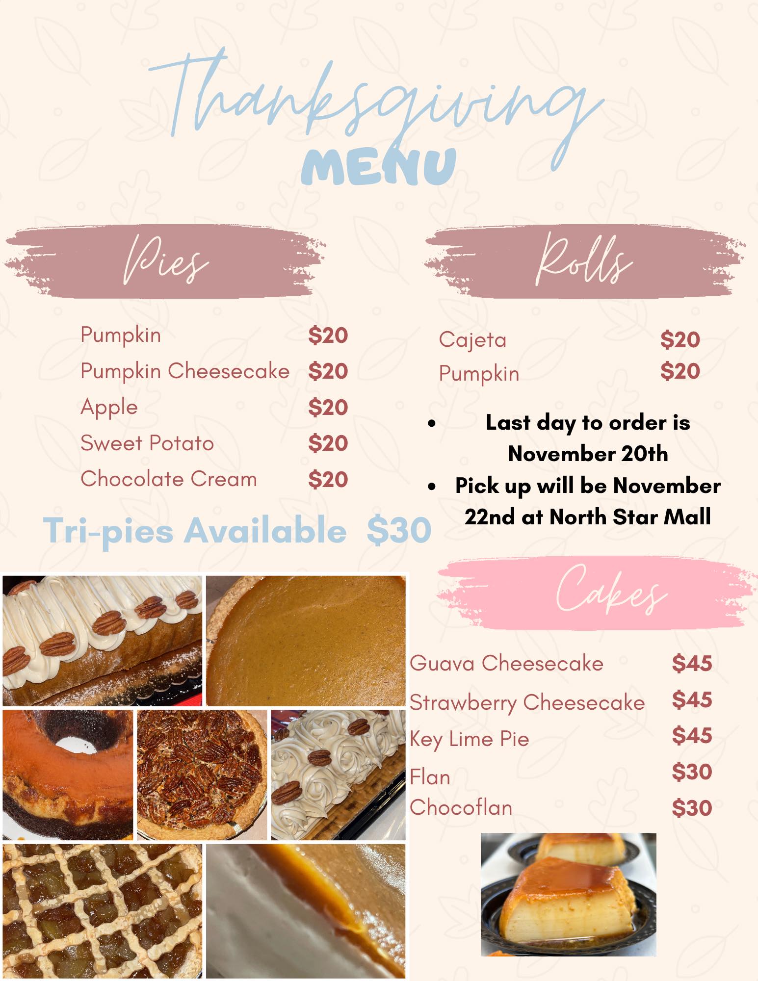 Frida Kalorie Menu