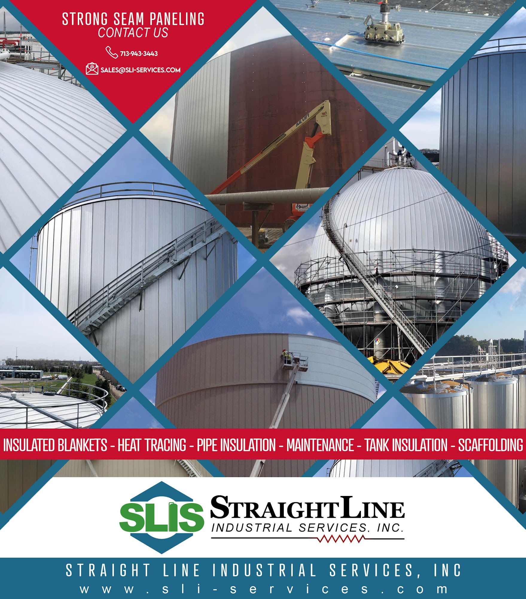Straight Line Industrial Services, Inc. 1101 Michigan St, South Houston Texas 77587