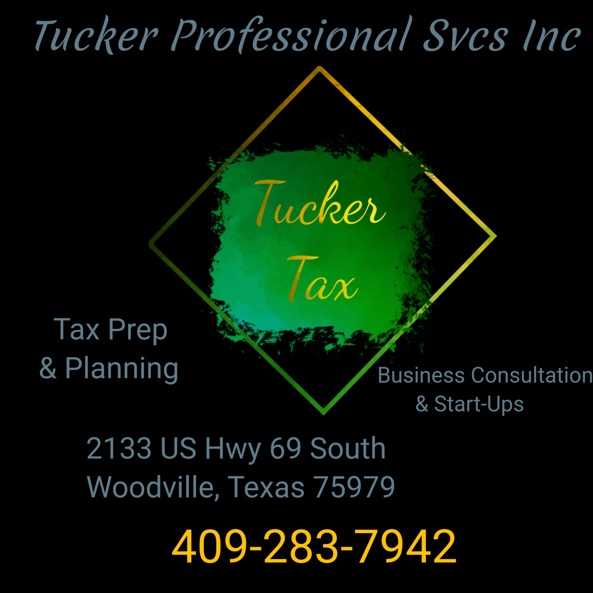 Tucker Professional Svcs Inc 2133 US-69 South, Woodville Texas 75979