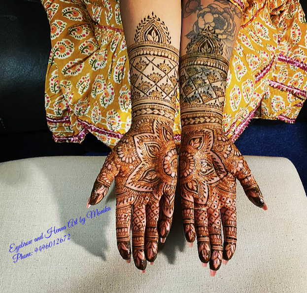 Eyebrow Threading and Henna Art by Monika