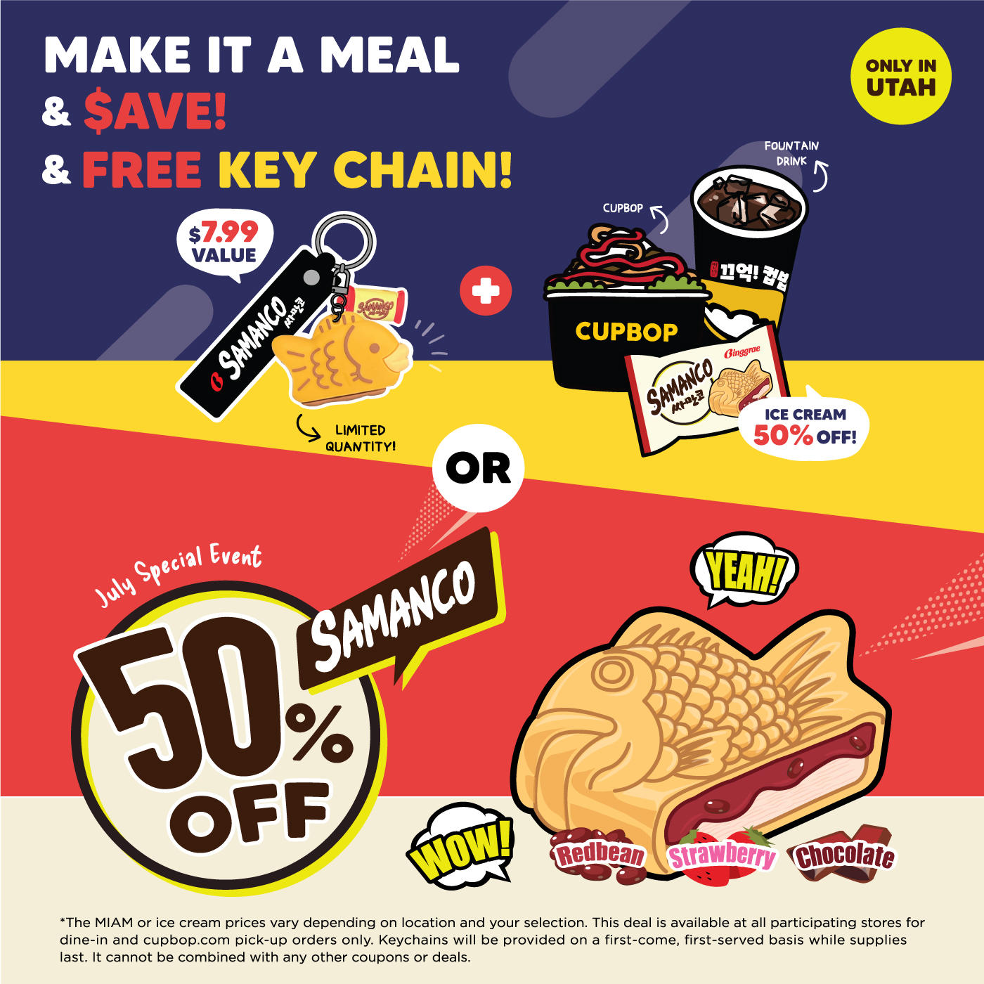 Cupbop - Korean BBQ in a Cup Menu