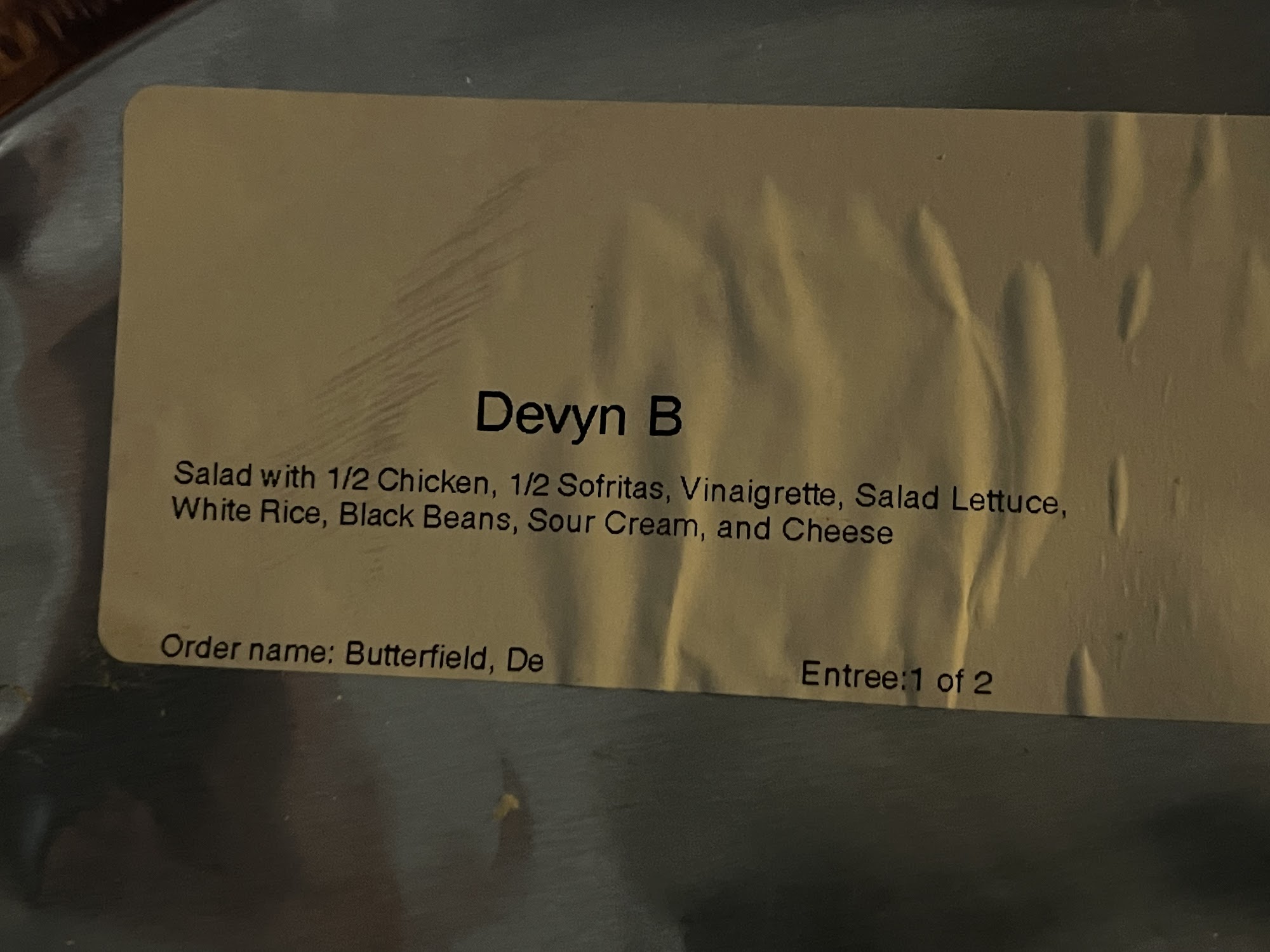 Chipotle Mexican Grill Menu