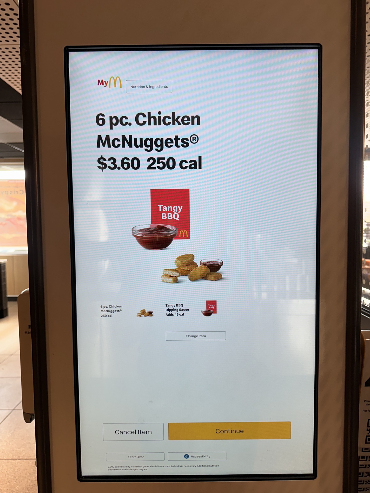 McDonald's Menu
