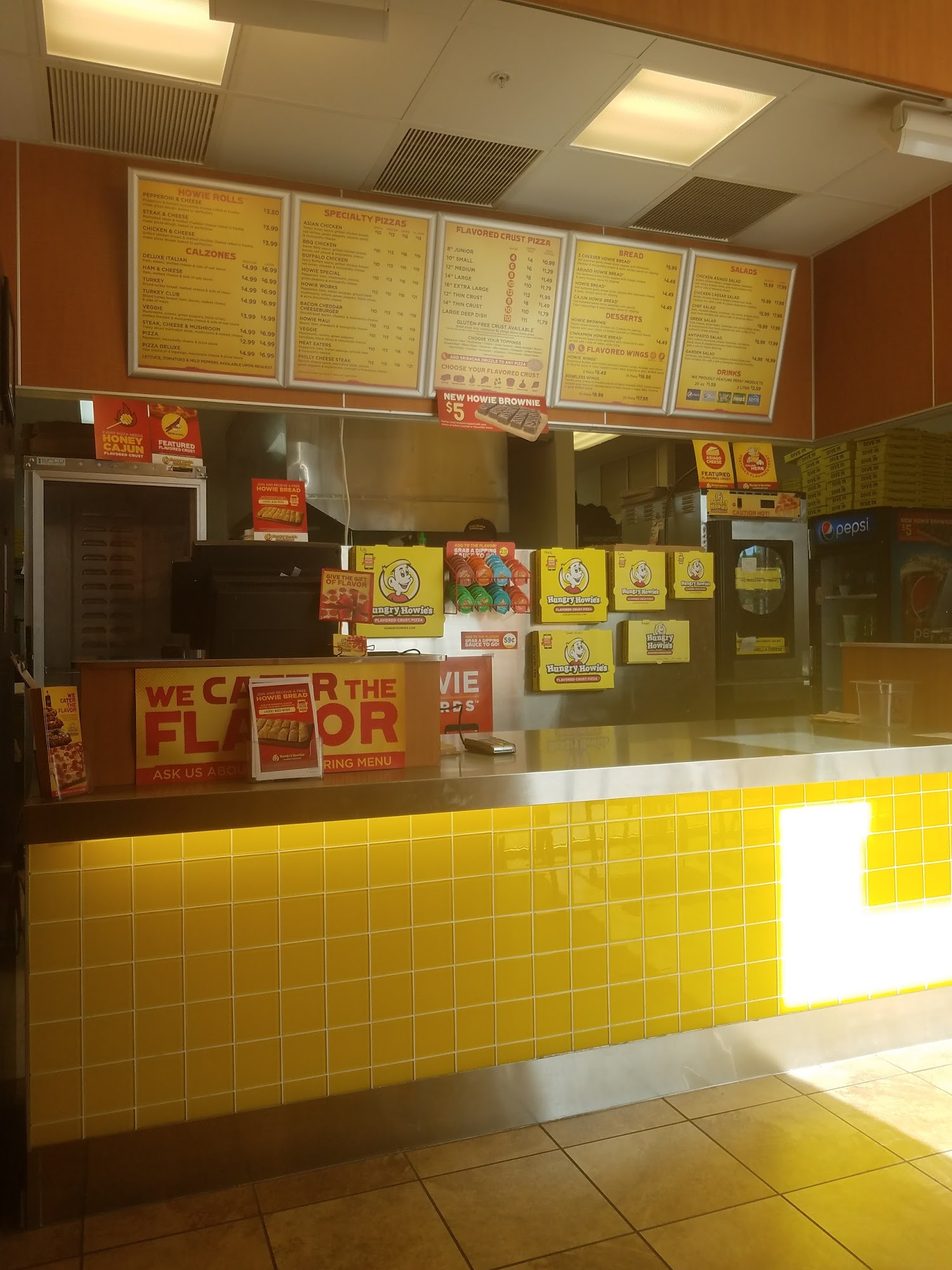 Hungry Howie's Pizza Menu