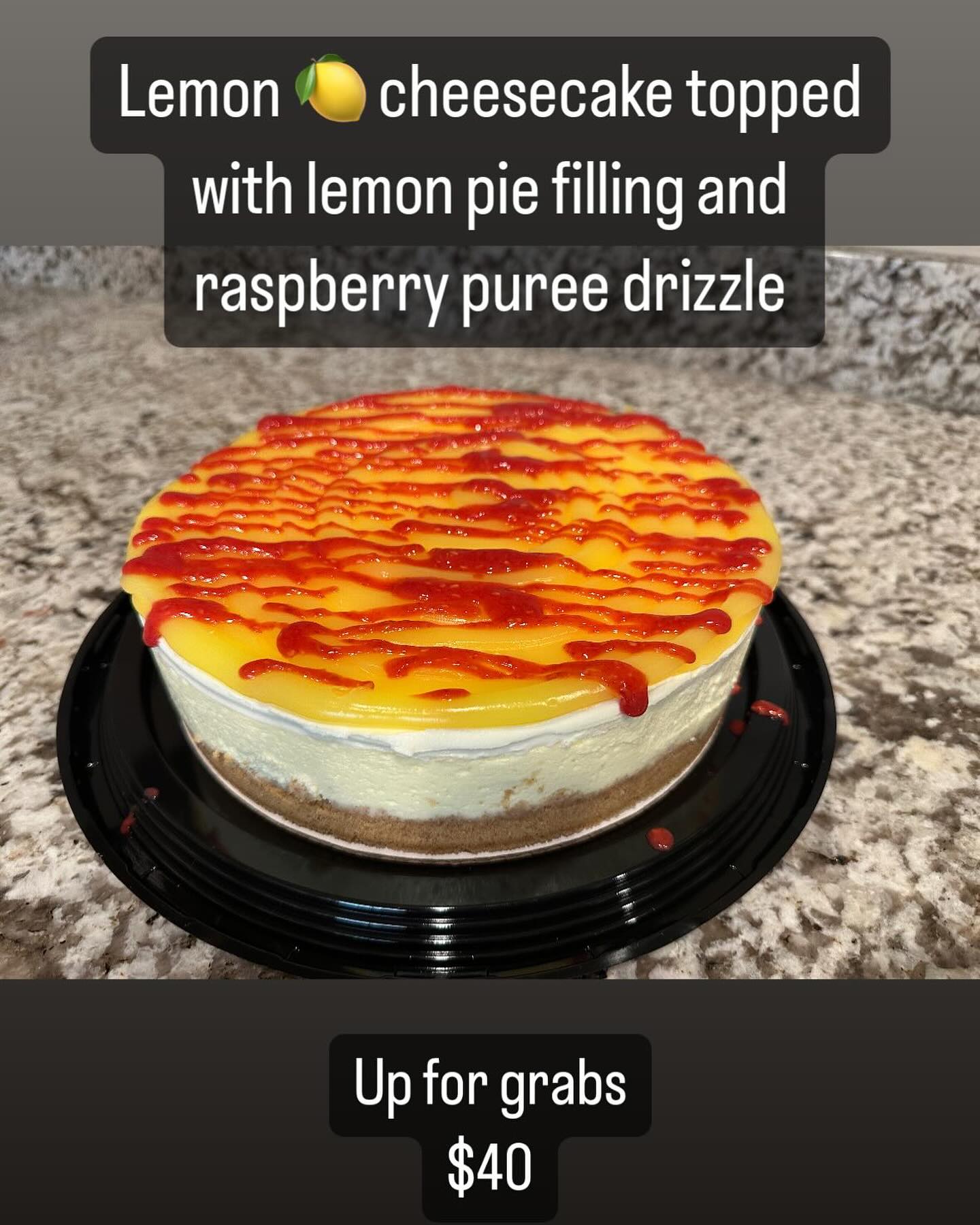 Will’s Amazing Cheesecakes Menu