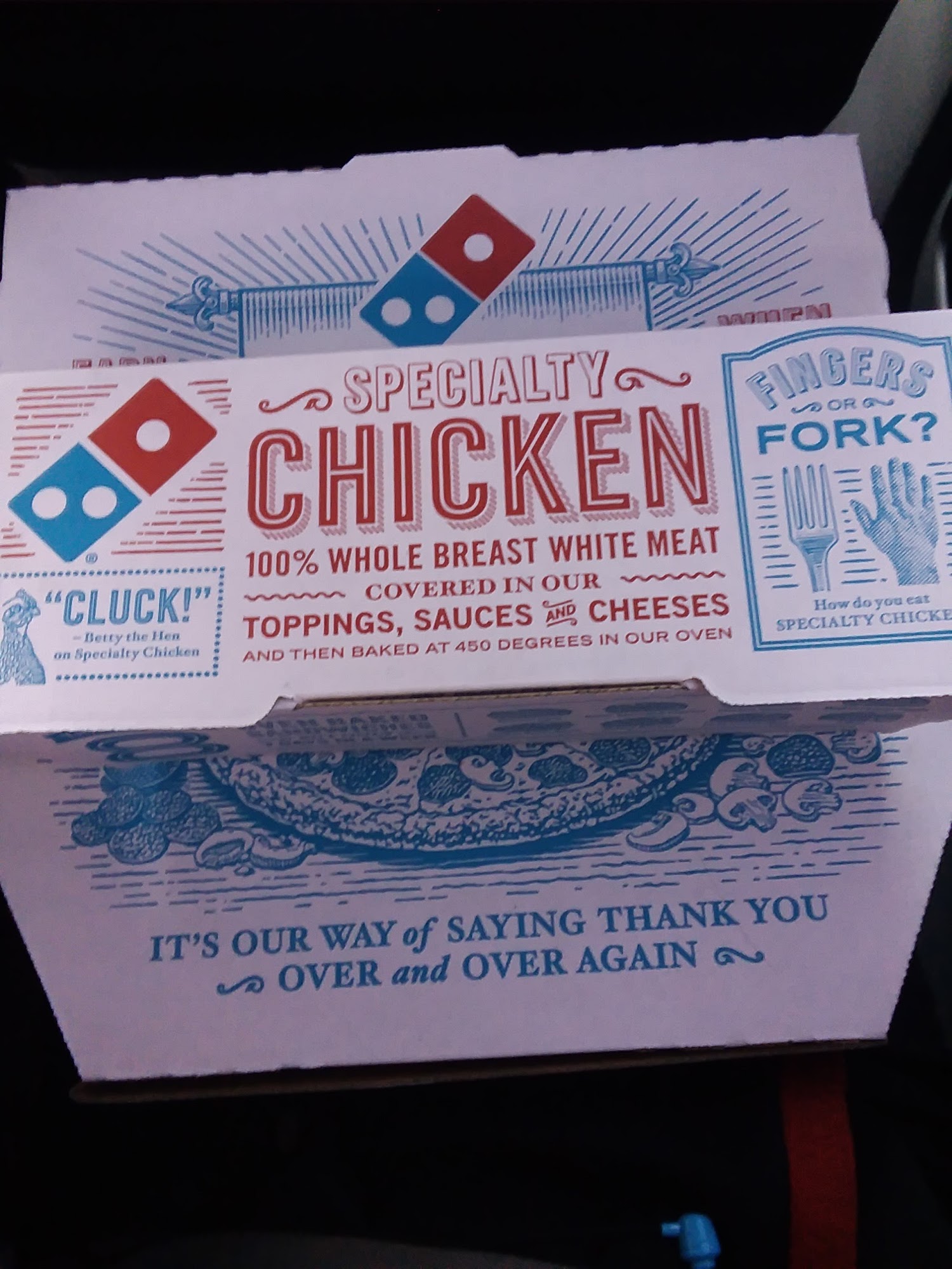 Domino's Pizza Menu