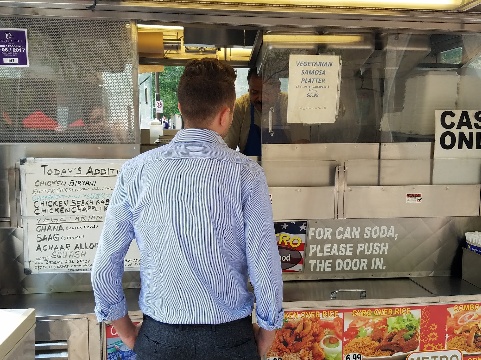 Ayat Halal Food Cart Menu