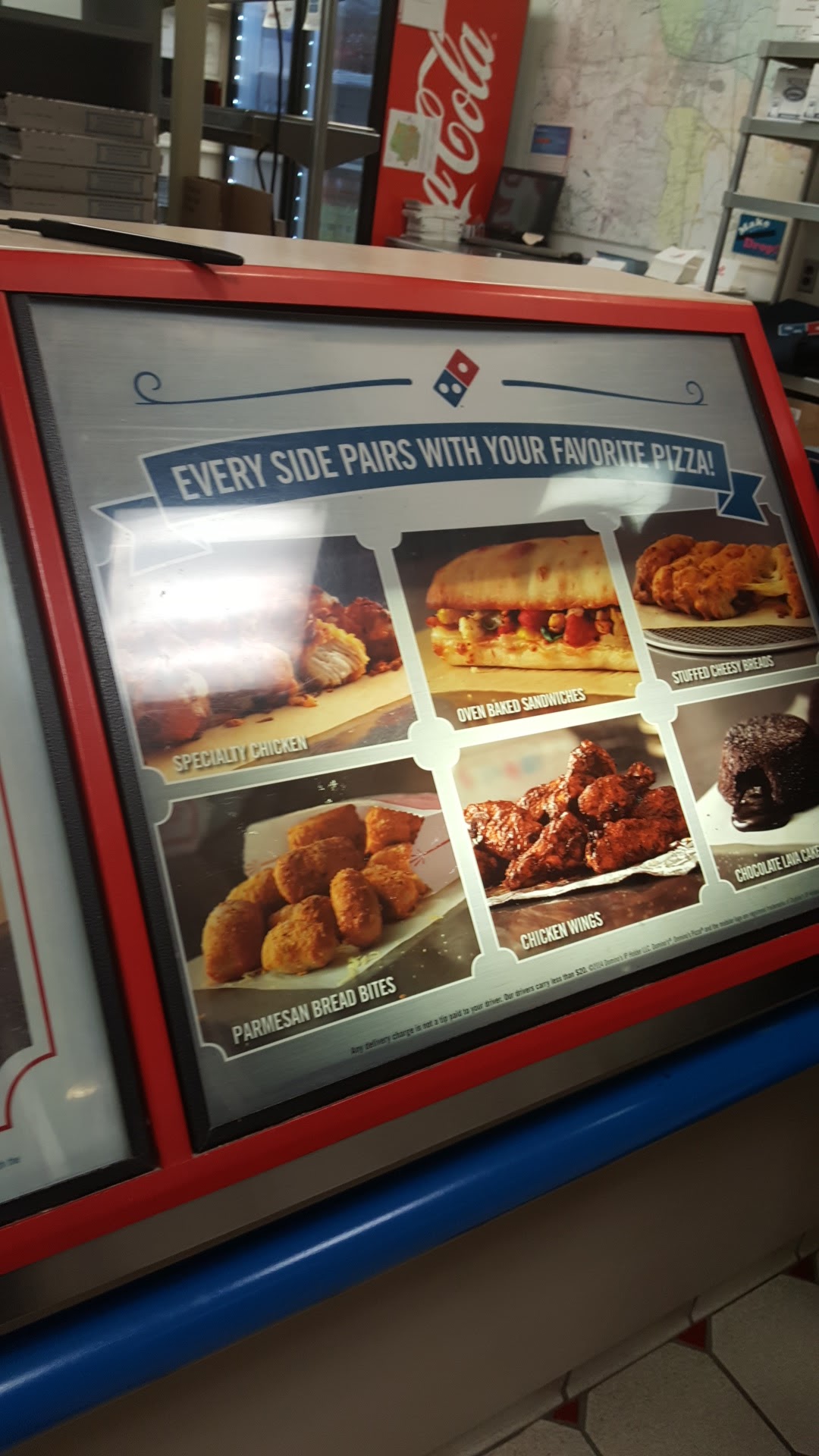 Domino's Pizza Menu