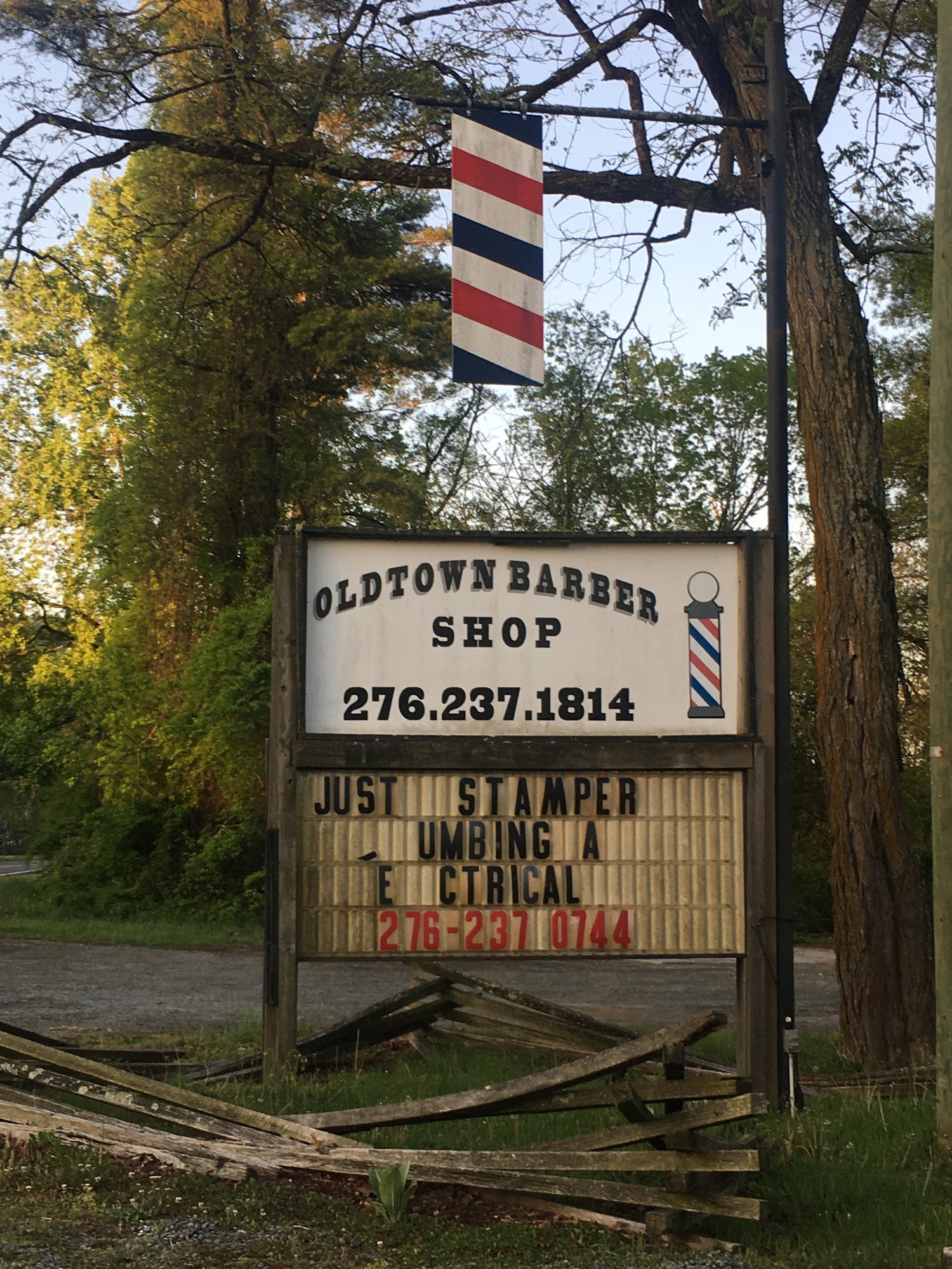 Old Town Barbershop 1141 S Main St, Galax Virginia 24333