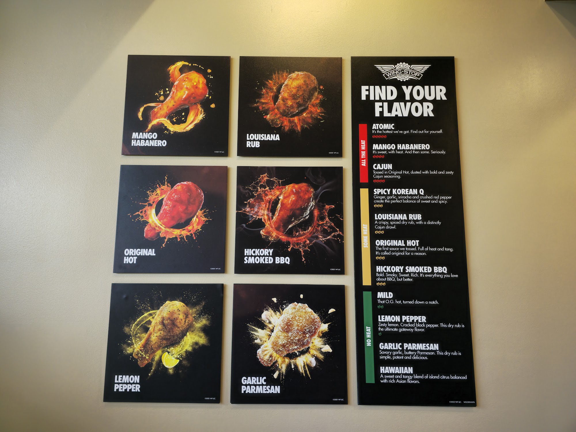Wingstop Menu