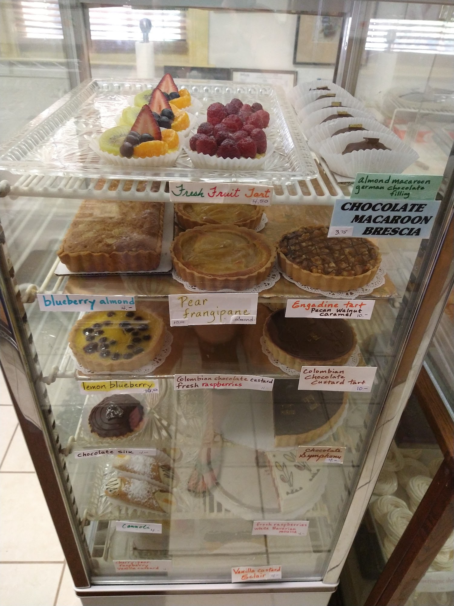 Giancarlo-Fine European Pastries Menu