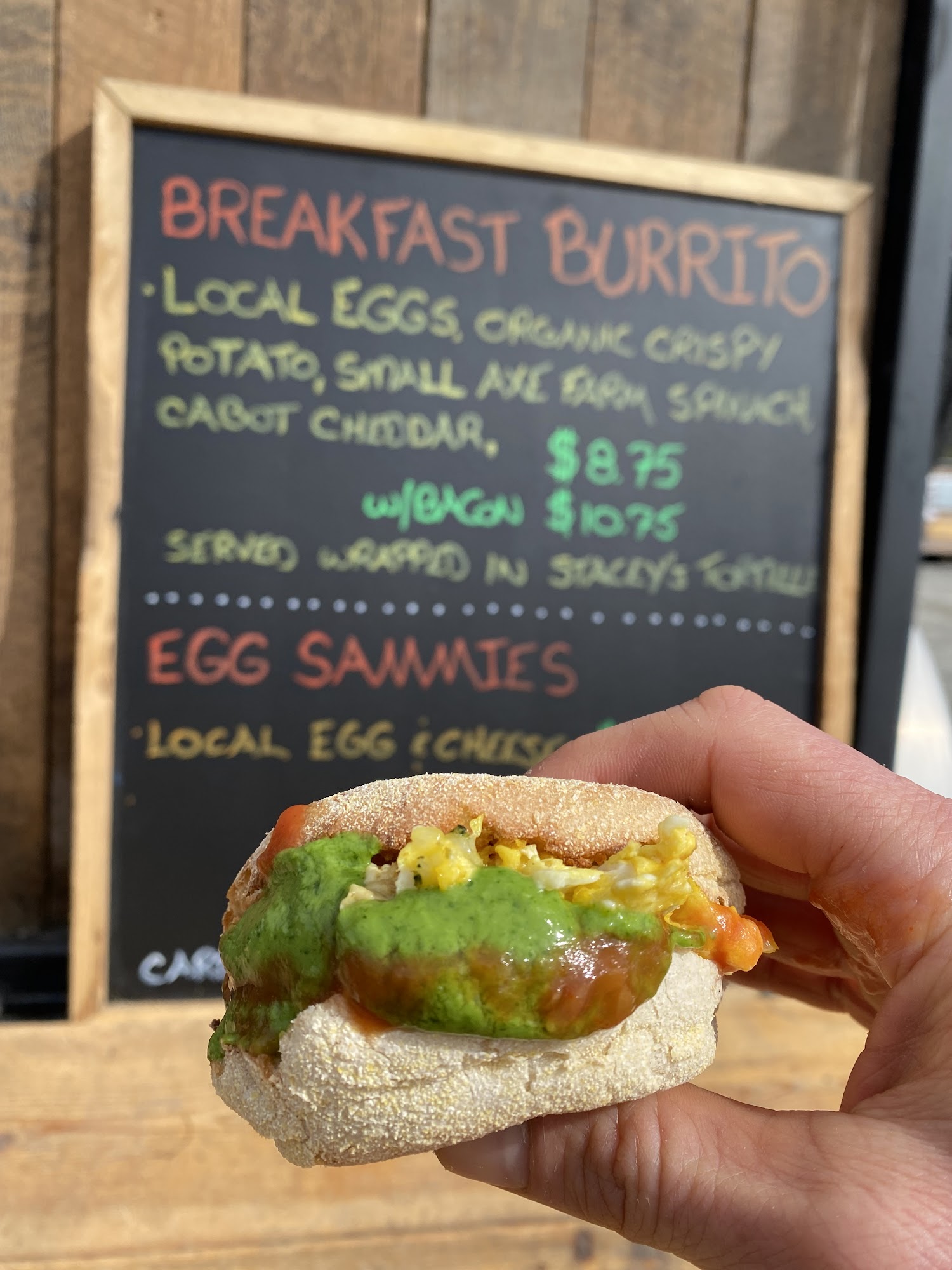 The Spicy Spoke Menu