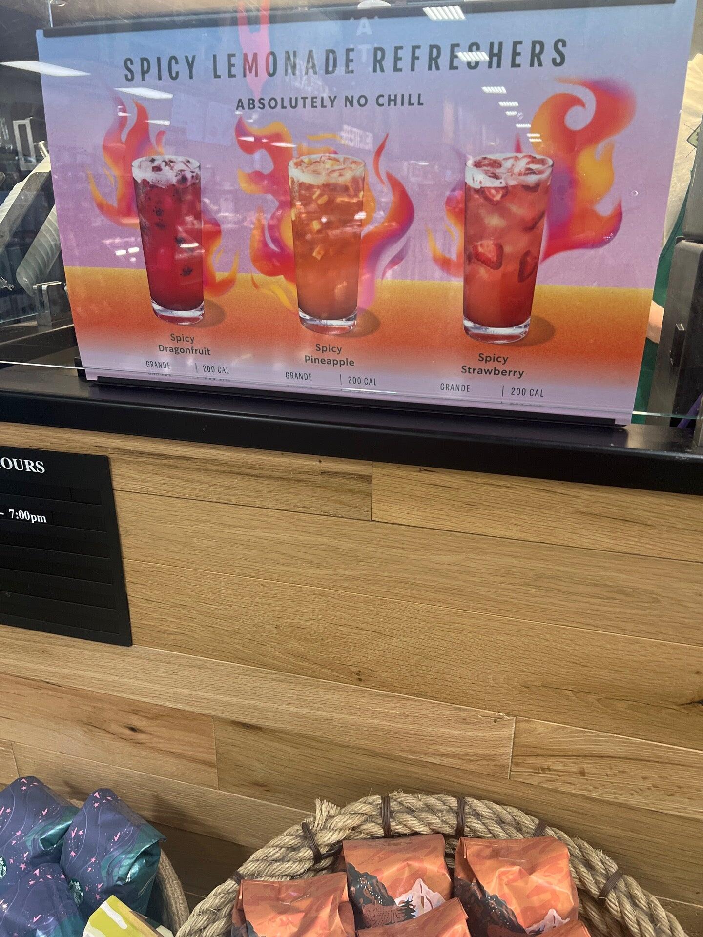 Starbucks Menu