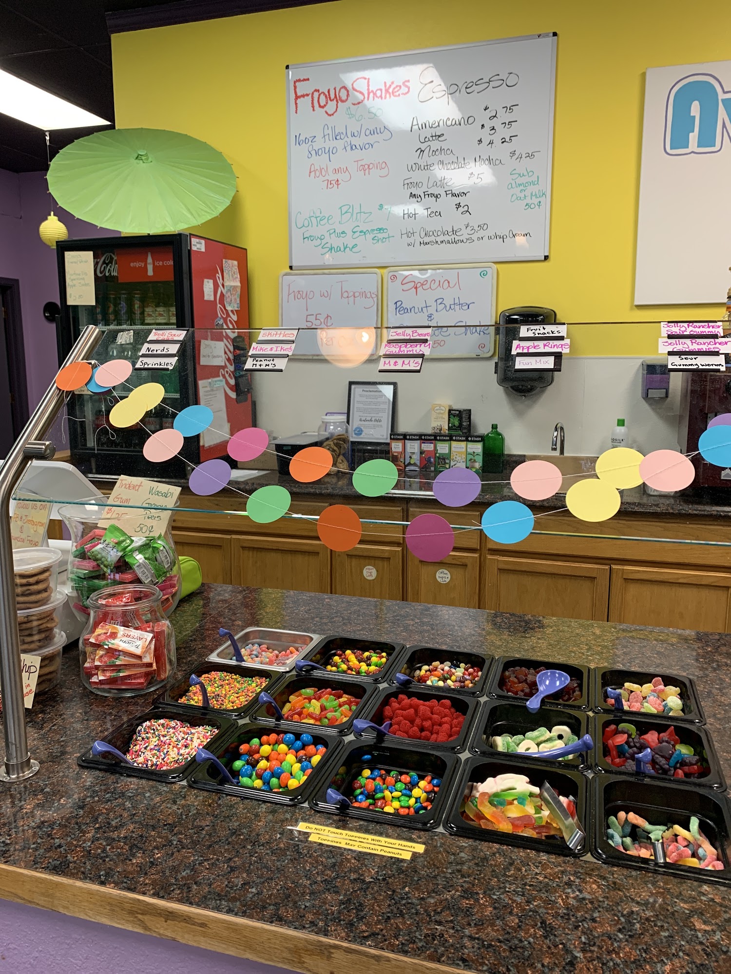 Avalanche Delite Menu