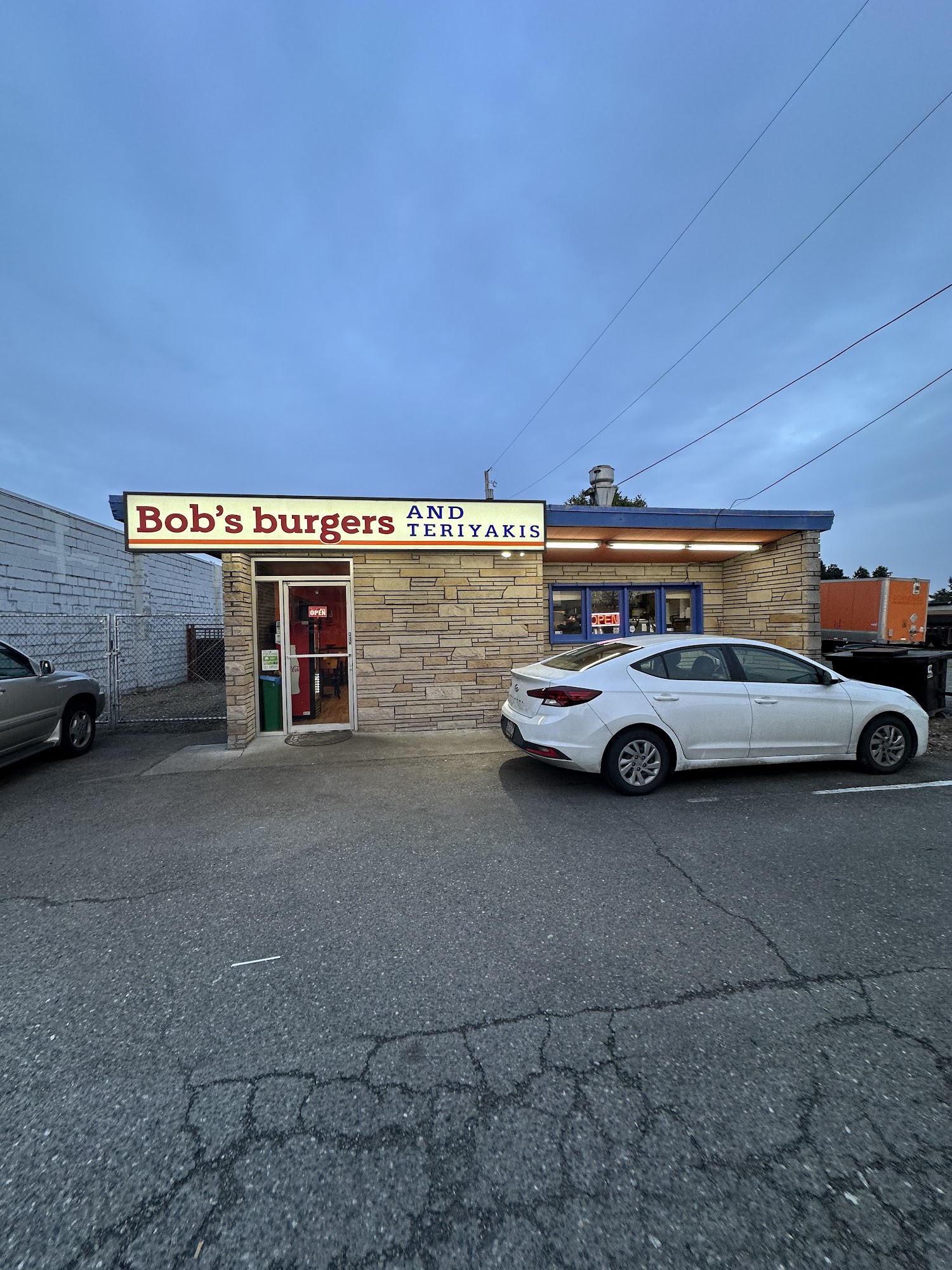 Bobs burgers and teriyakis