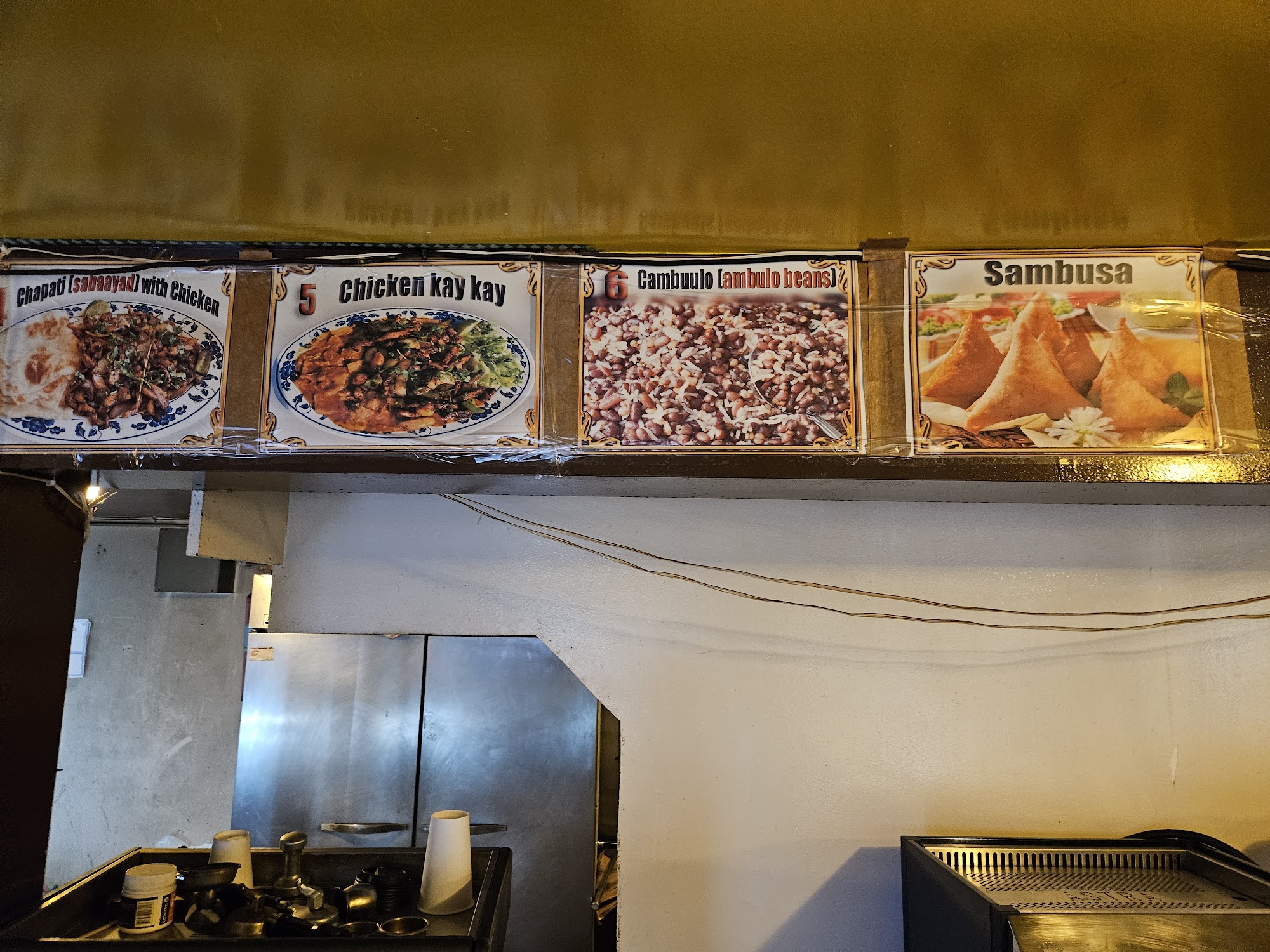 Paradise Restaurant Menu