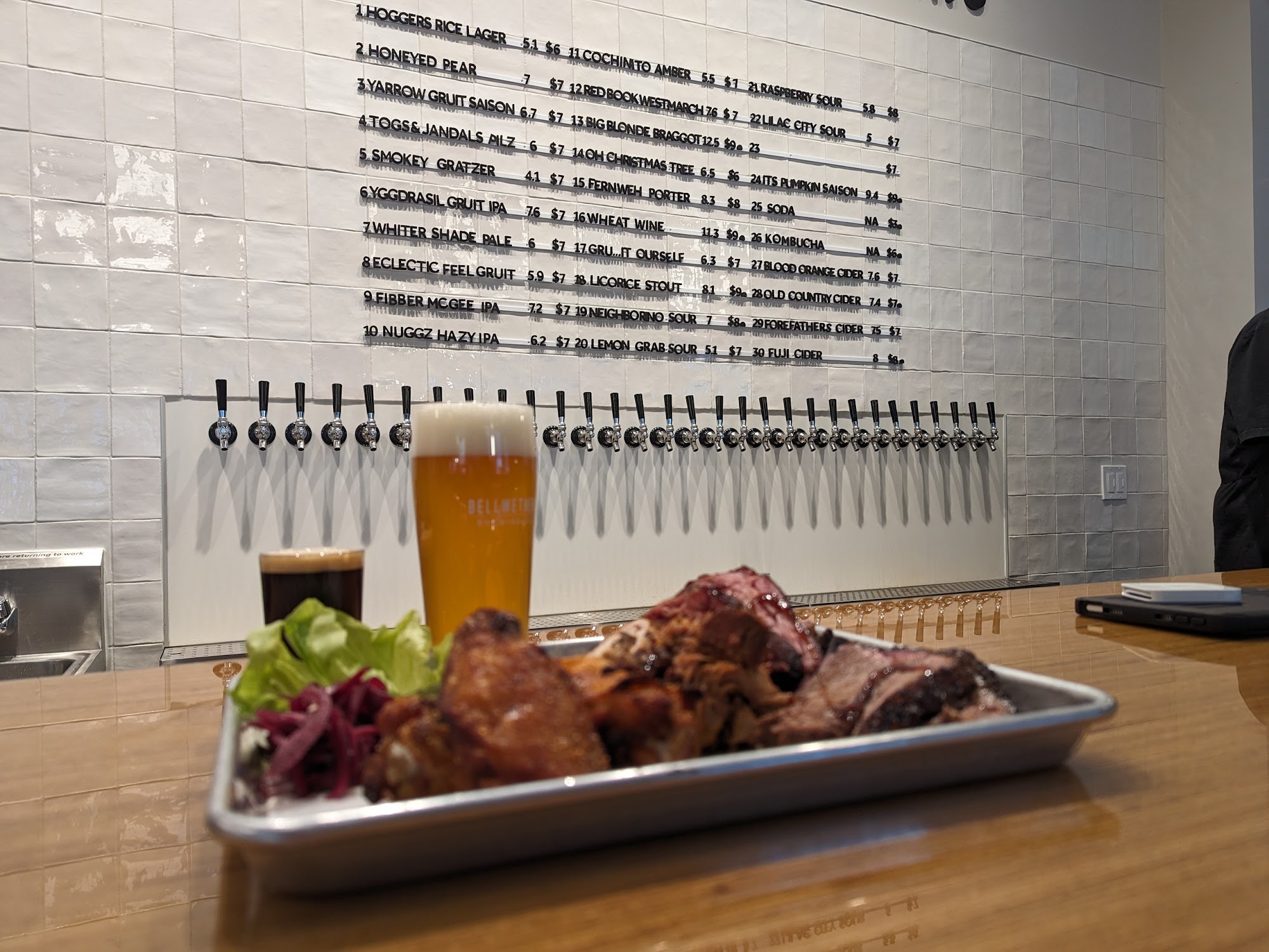 The United Building Menu