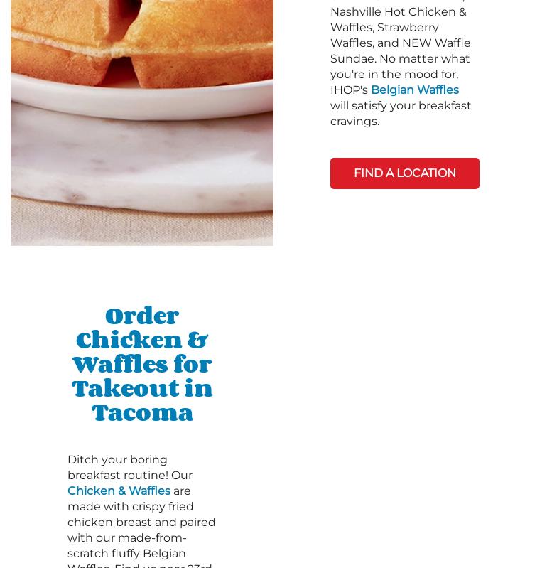 IHOP Menu