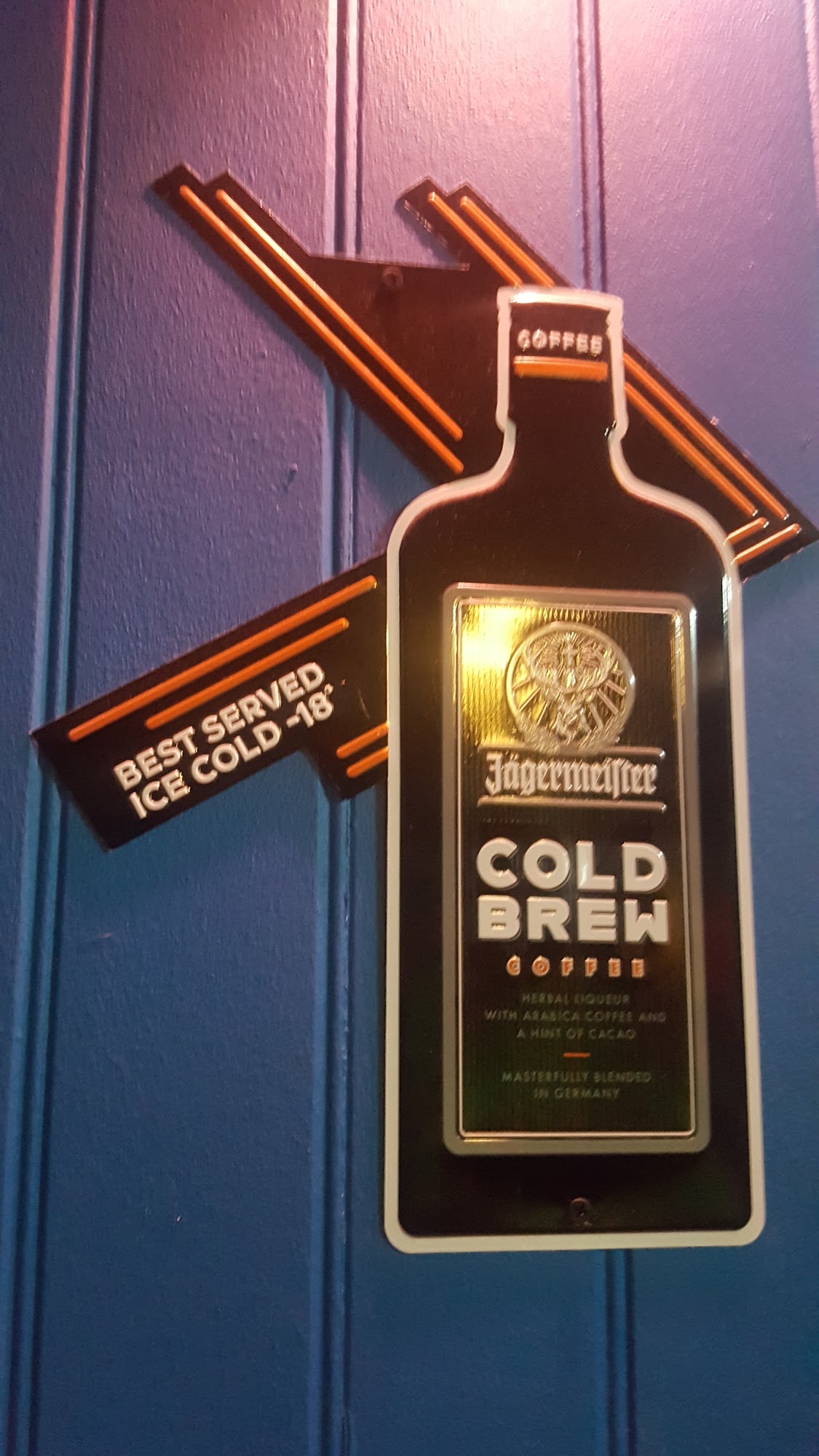 The Vulcan Lounge Menu