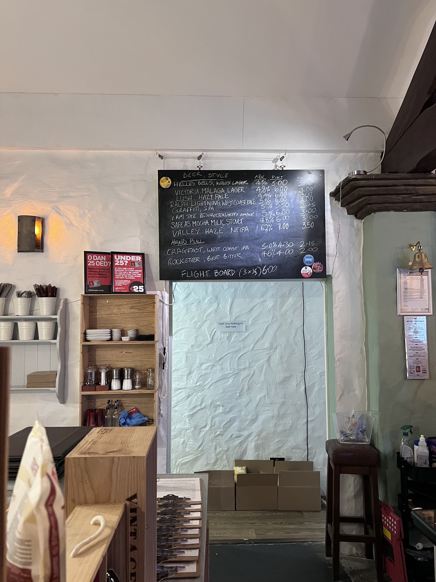 The Old Moathouse Menu