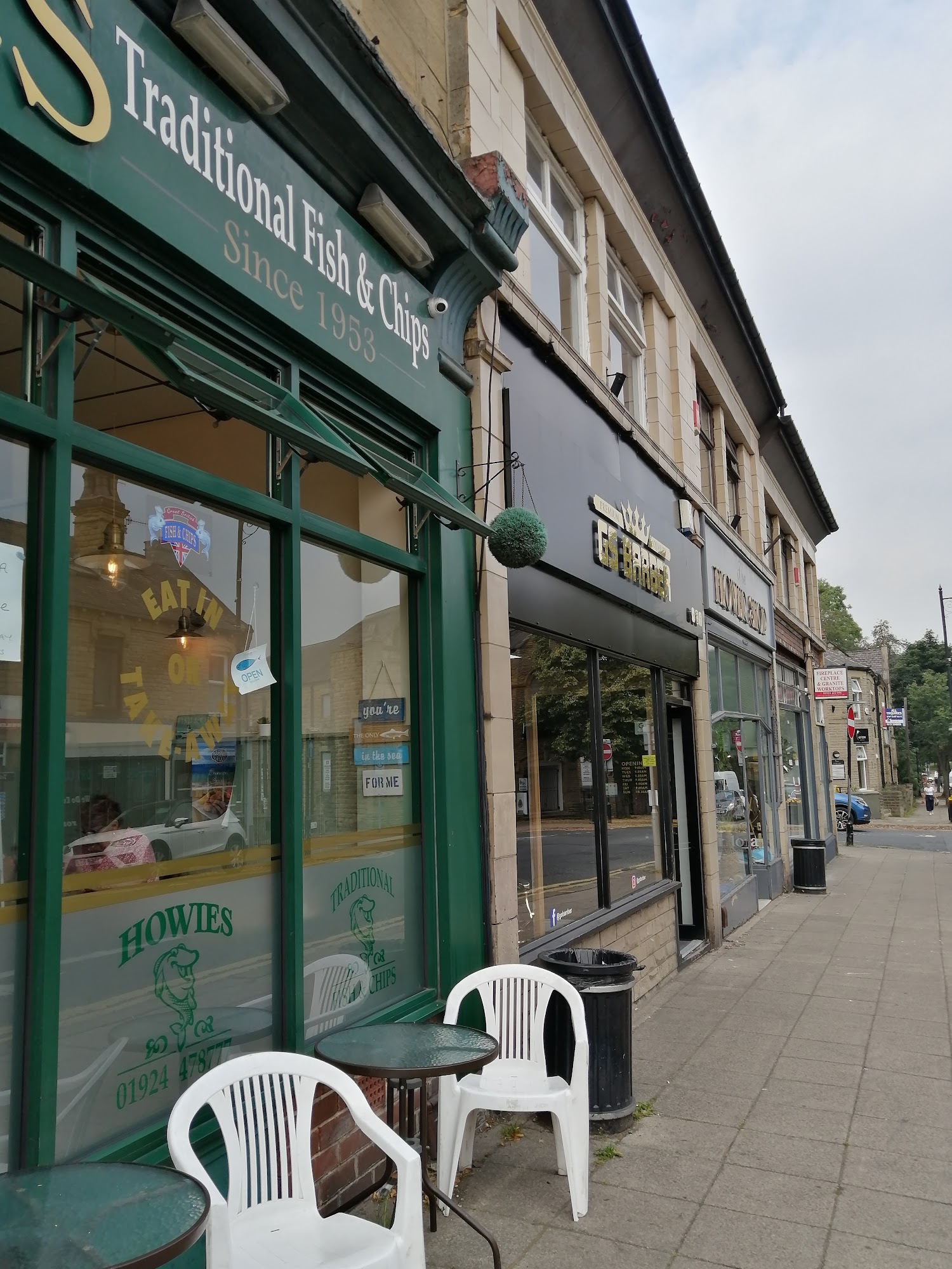 Howies fish shop 17 Branch Rd, Batley